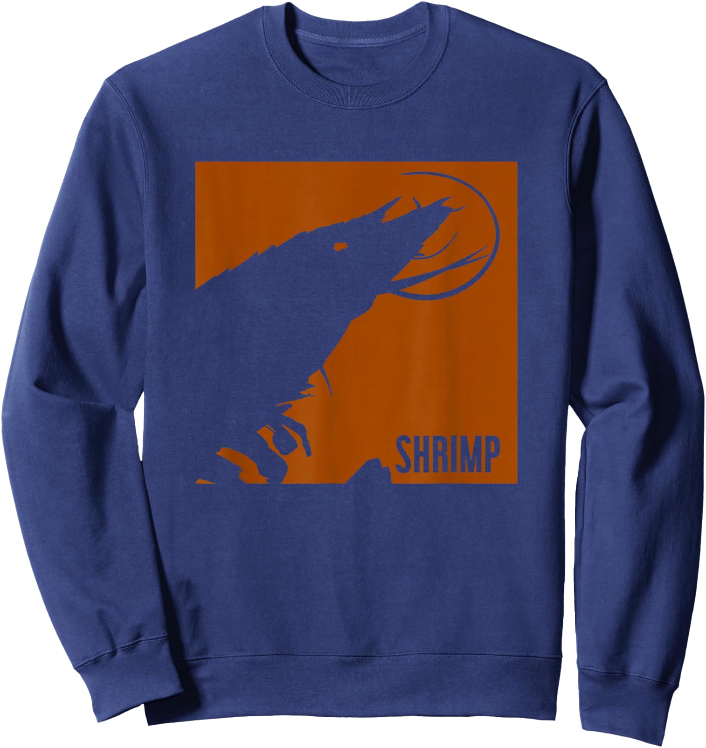 Shrimp Sweatshirt - Sweatshirt | Navy