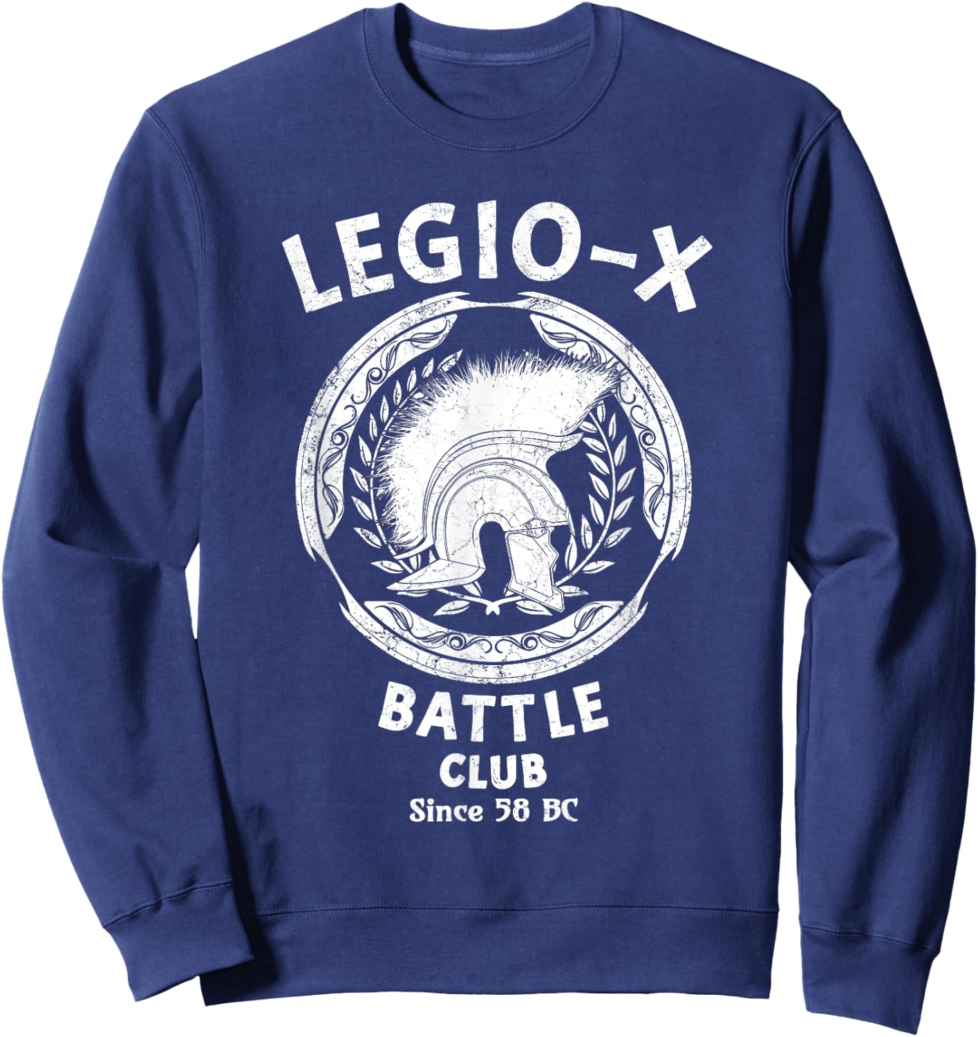 SPQR Legio X Roman Centurion Sweatshirt - Sweatshirt | Navy