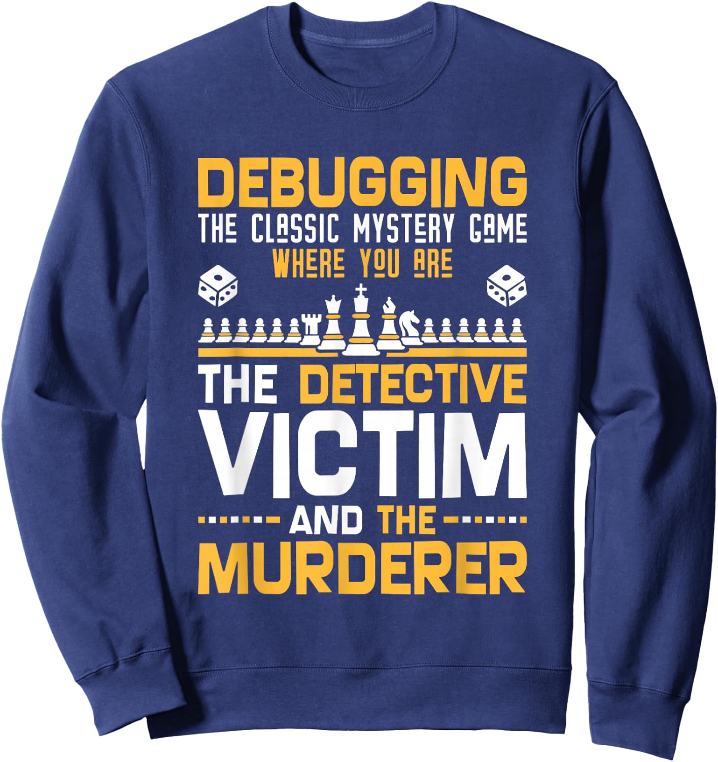 Developer Computer Science - Software Engineer Programmer Sweatshirt - Sweatshirt | Navy
