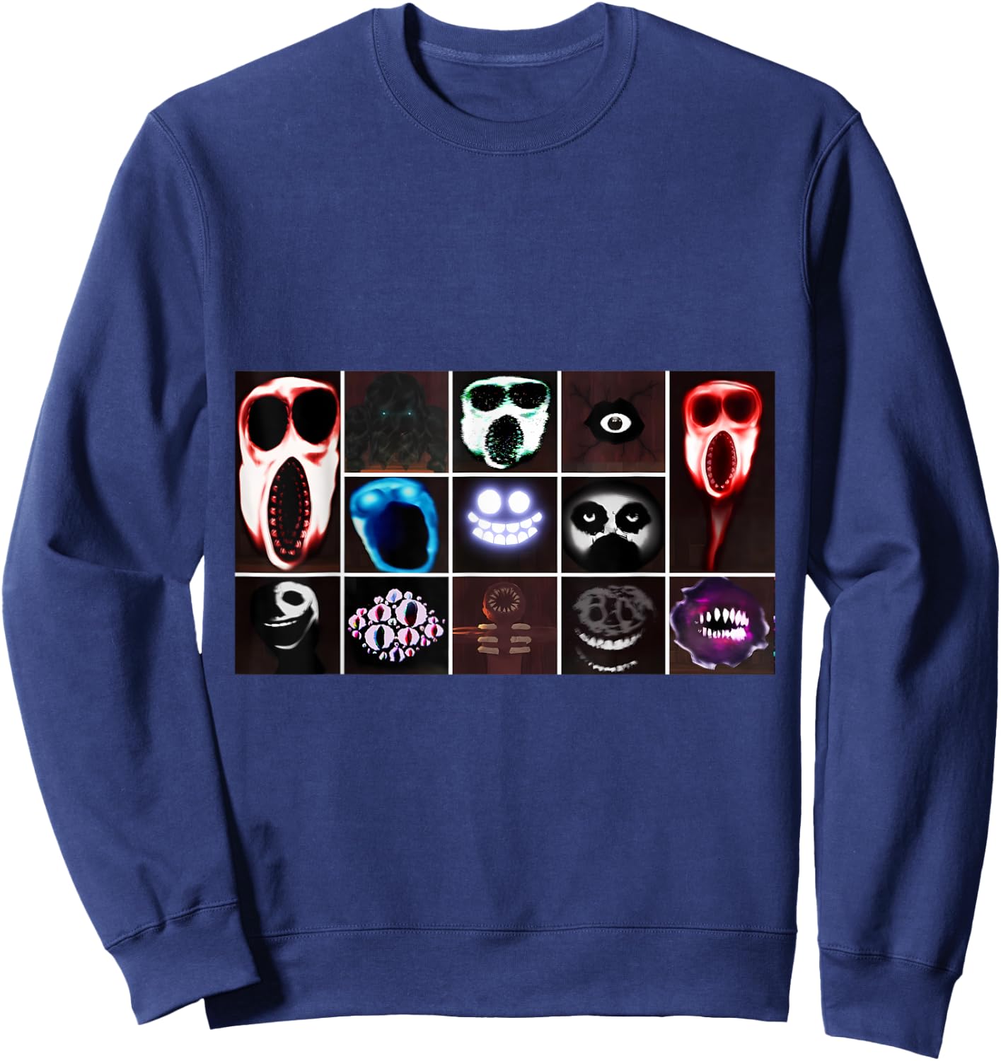 Doors Monsters - Game Doors Sweatshirt - Sweatshirt | Navy