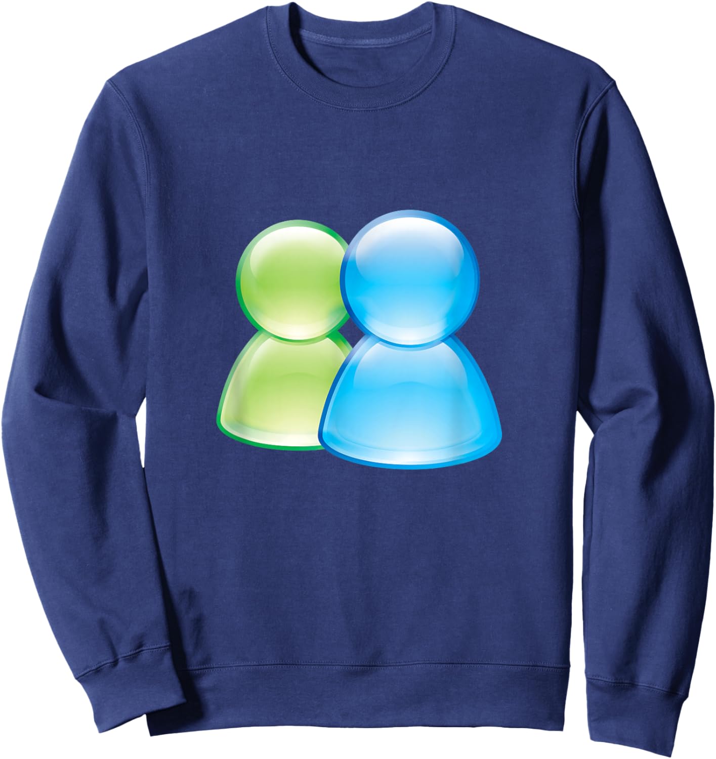 Frutiger Aero User Icon Duo Sweatshirt - Sweatshirt | Navy
