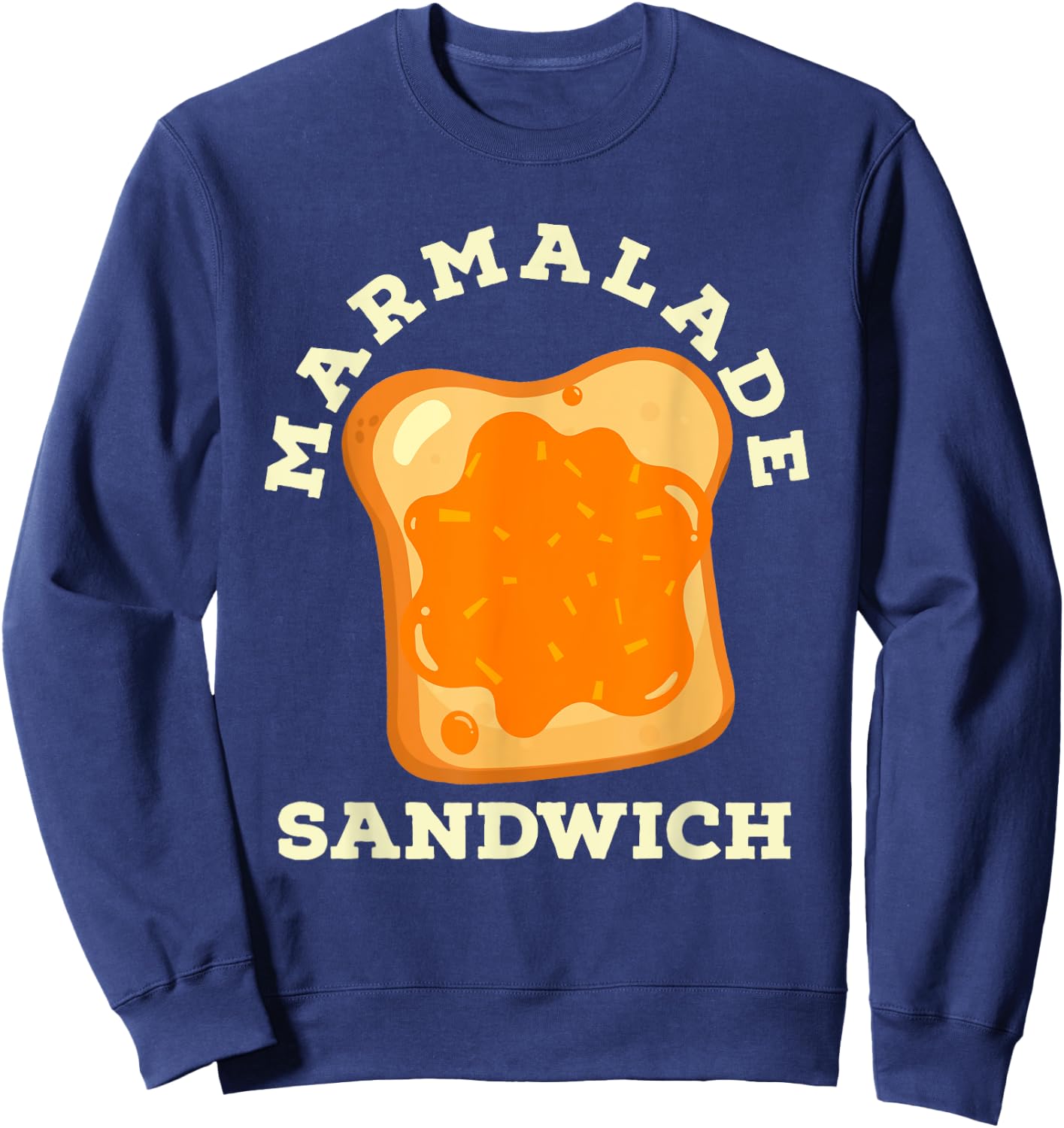 Jam Sandwich Cute Boys Girls Halloween Costume , black Sweatshirt - Sweatshirt | Navy