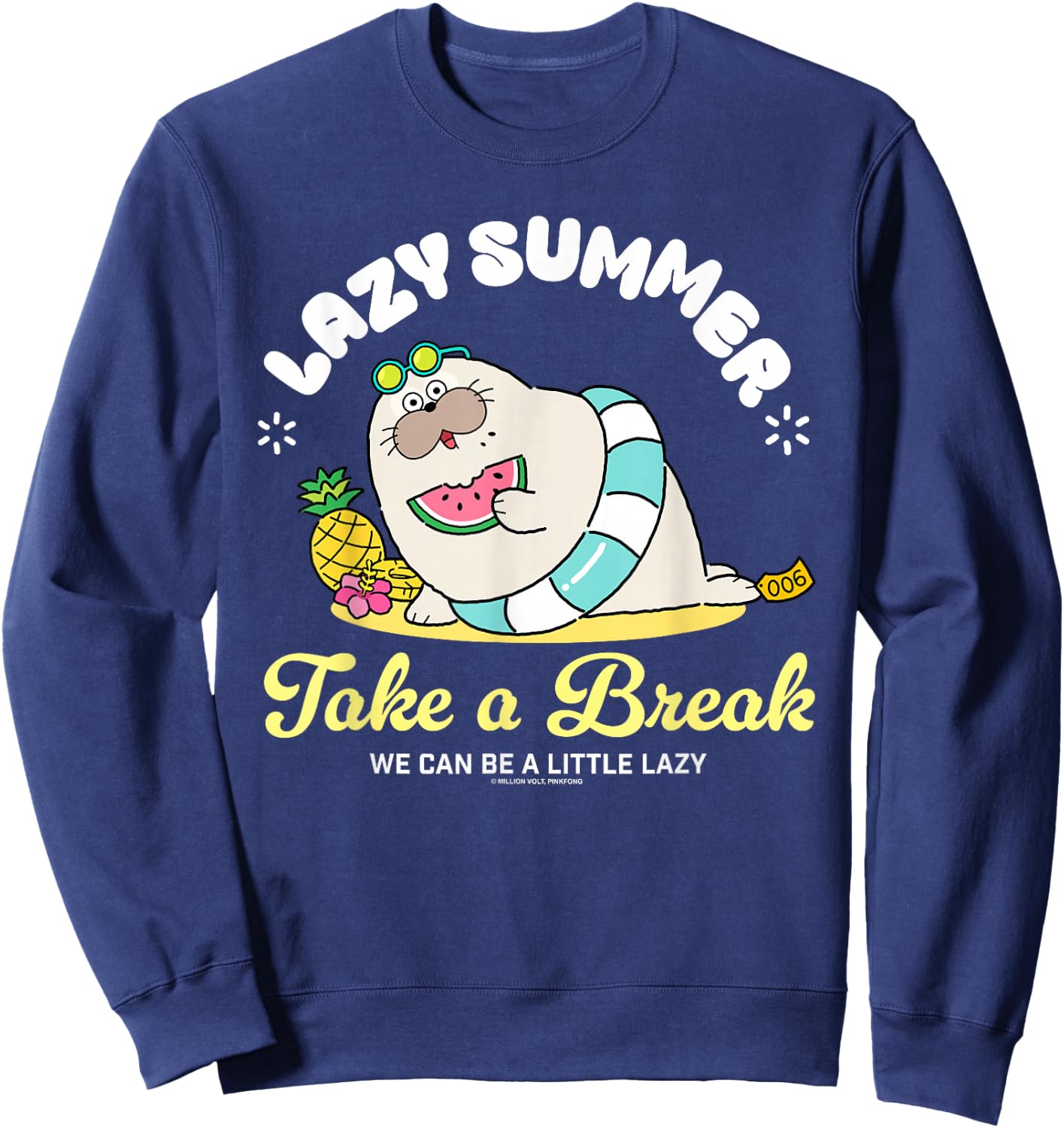 Sealook Take a Break Sweatshirt - Sweatshirt | Navy