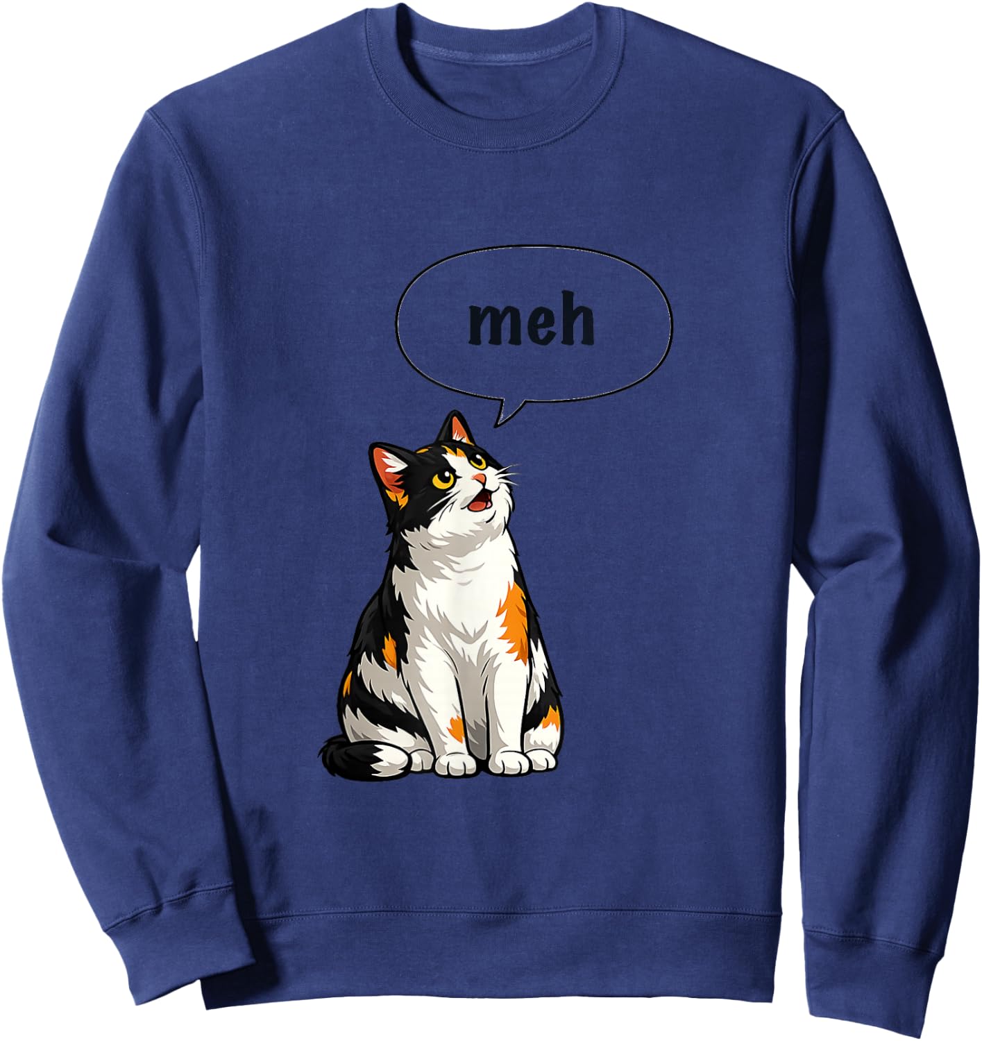 Fun cat Sweatshirt - Sweatshirt | Navy