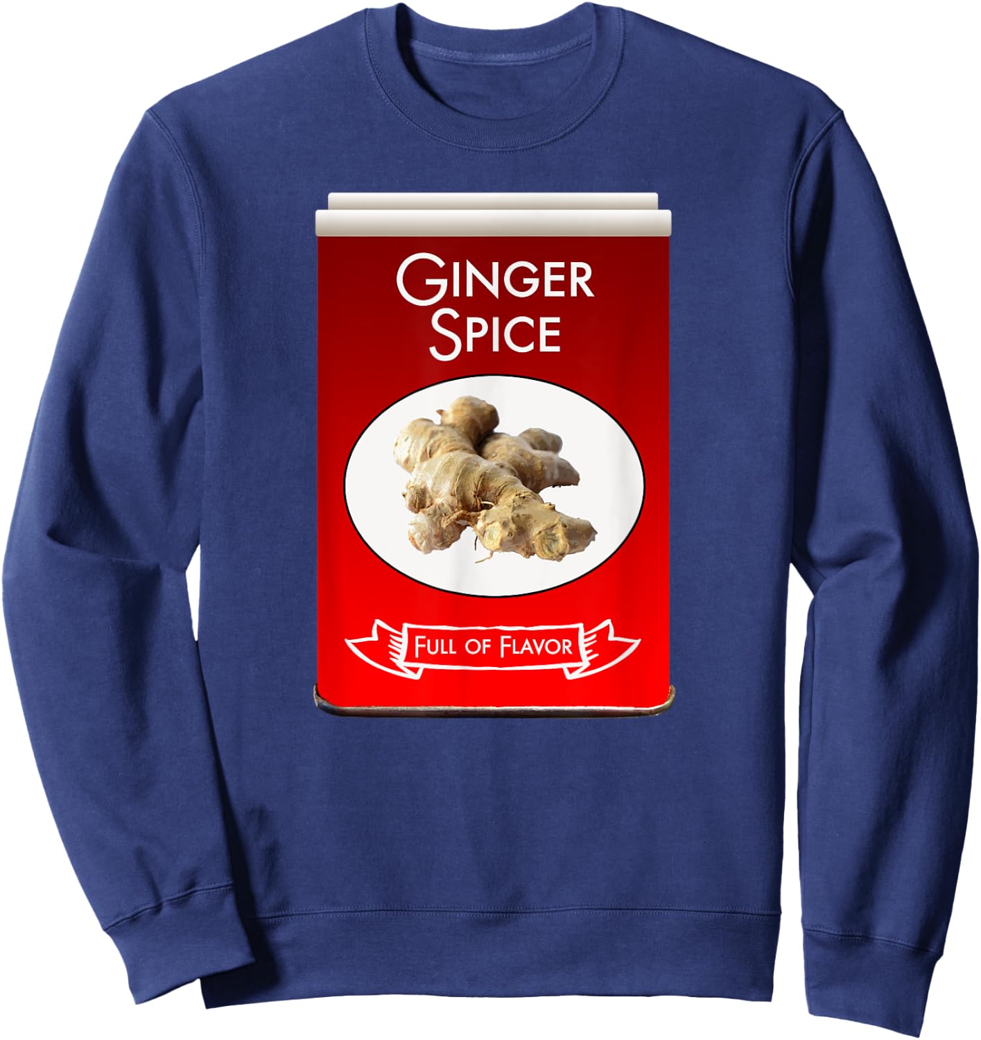 Ginger Spice Spice Jar Girls Matching Girls Costume Sweatshirt - Sweatshirt | Navy