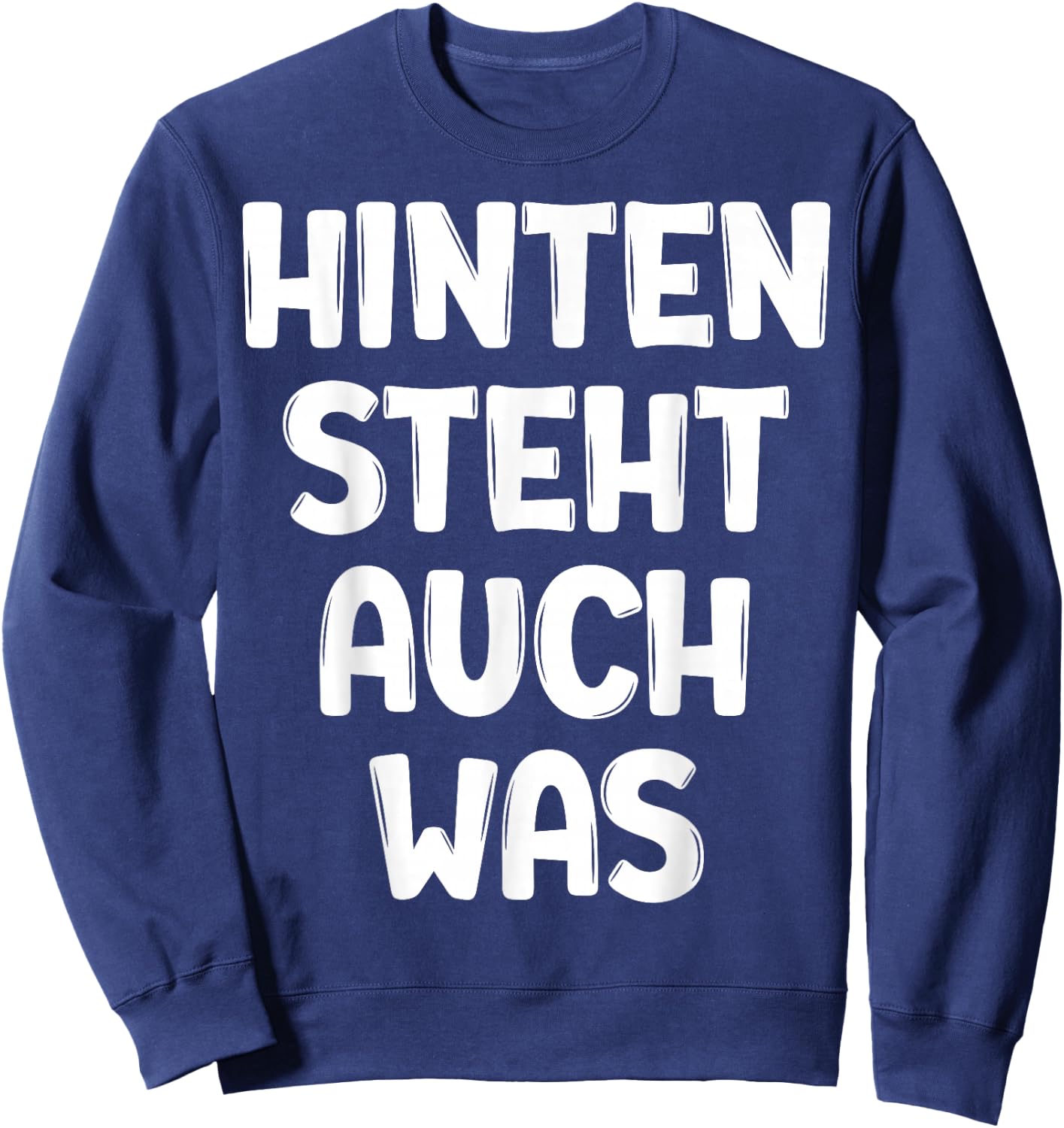 Funny Slogan Sweatshirt - Sweatshirt | Navy