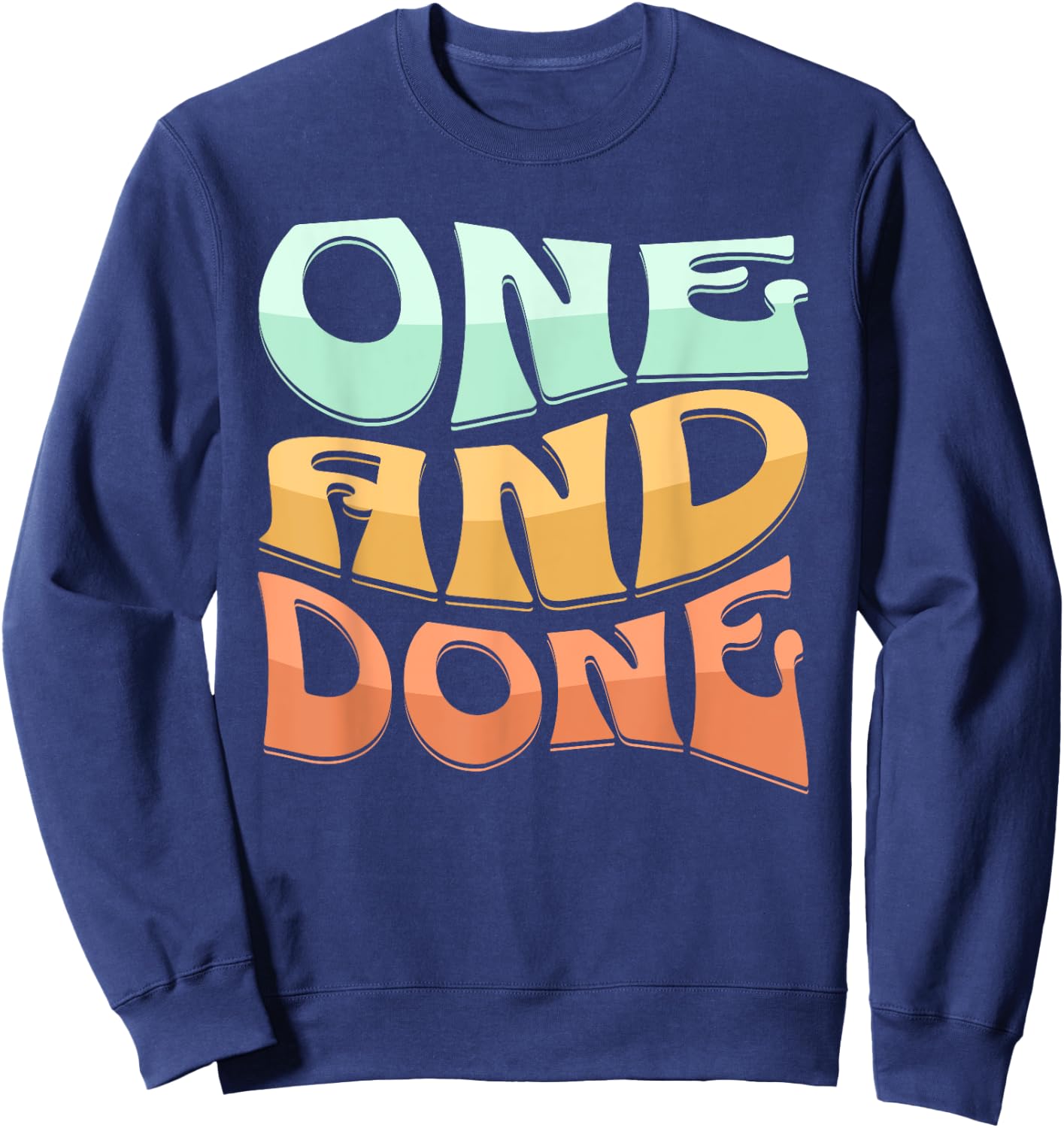 Triangle Family One and Done -Kids Black Animal Print Kids Sweatshirt - Sweatshirt | Navy