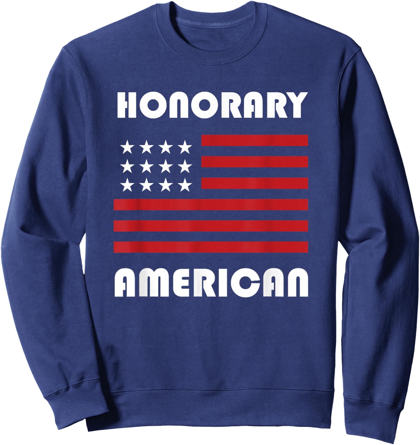 Gift Foreign Exchange Students - Funny Honorary American Sweatshirt - Sweatshirt | Navy