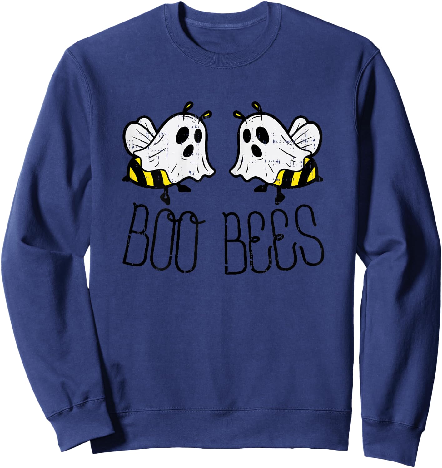 Boo Bees Ghosts Boobees Funny Halloween Costume Sweatshirt - Sweatshirt | Navy