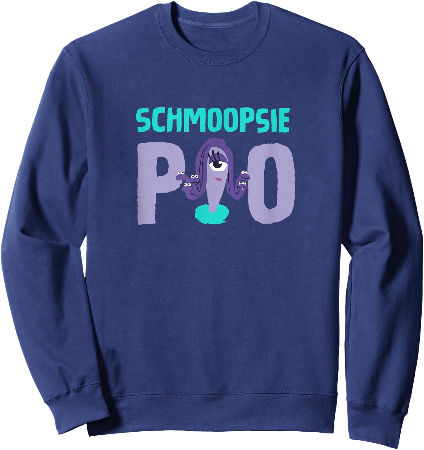 Disney and Pixar’s Monsters, Inc. Celia Schmoopsie-Poo Sweatshirt - Sweatshirt | Navy