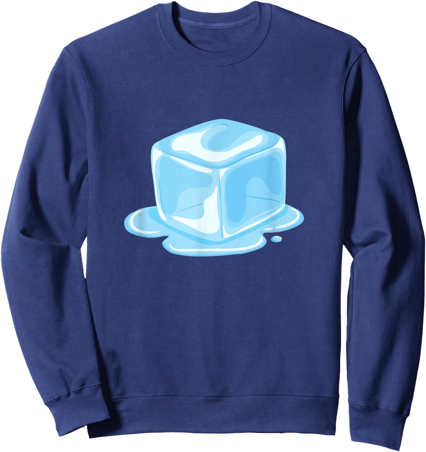 Süßer geschmolzener Eiswürfel, Geschenk Sweatshirt - Sweatshirt | Navy