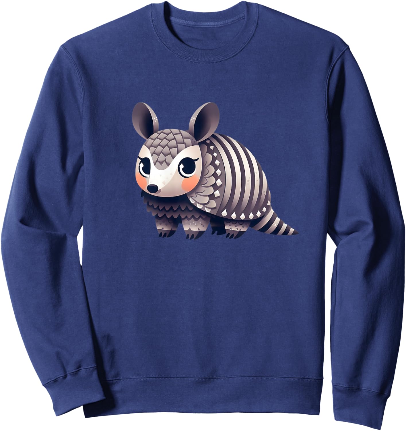 Tatou Animal Adorable Armadillo Sweatshirt - Sweatshirt | Navy