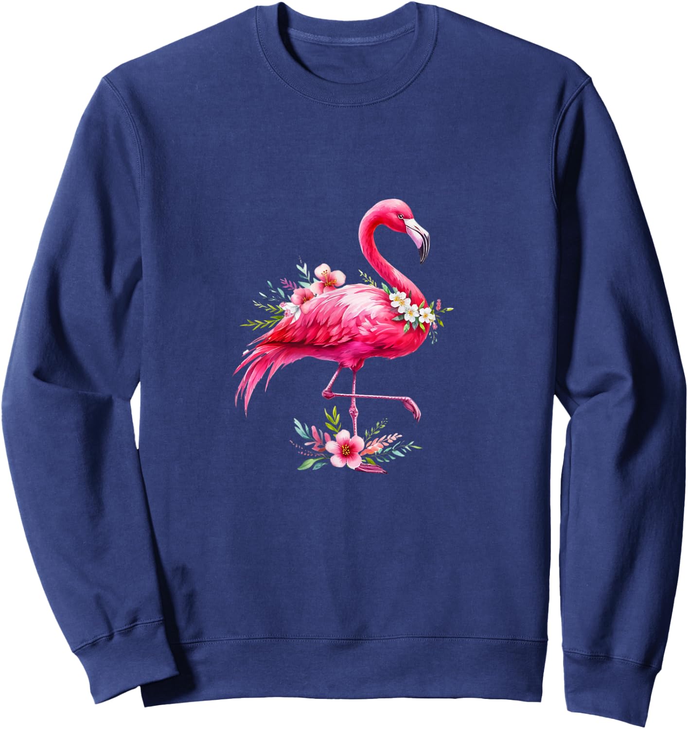 Flamingo Costume, Pink Flamingo, Flamingo , black Sweatshirt - Sweatshirt | Navy