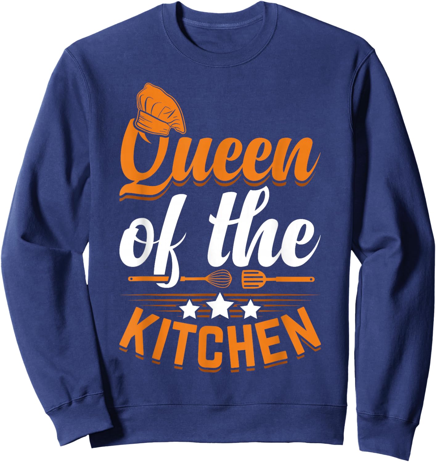 Queen Of The Kitchen - Chef Sweatshirt - Sweatshirt | Navy