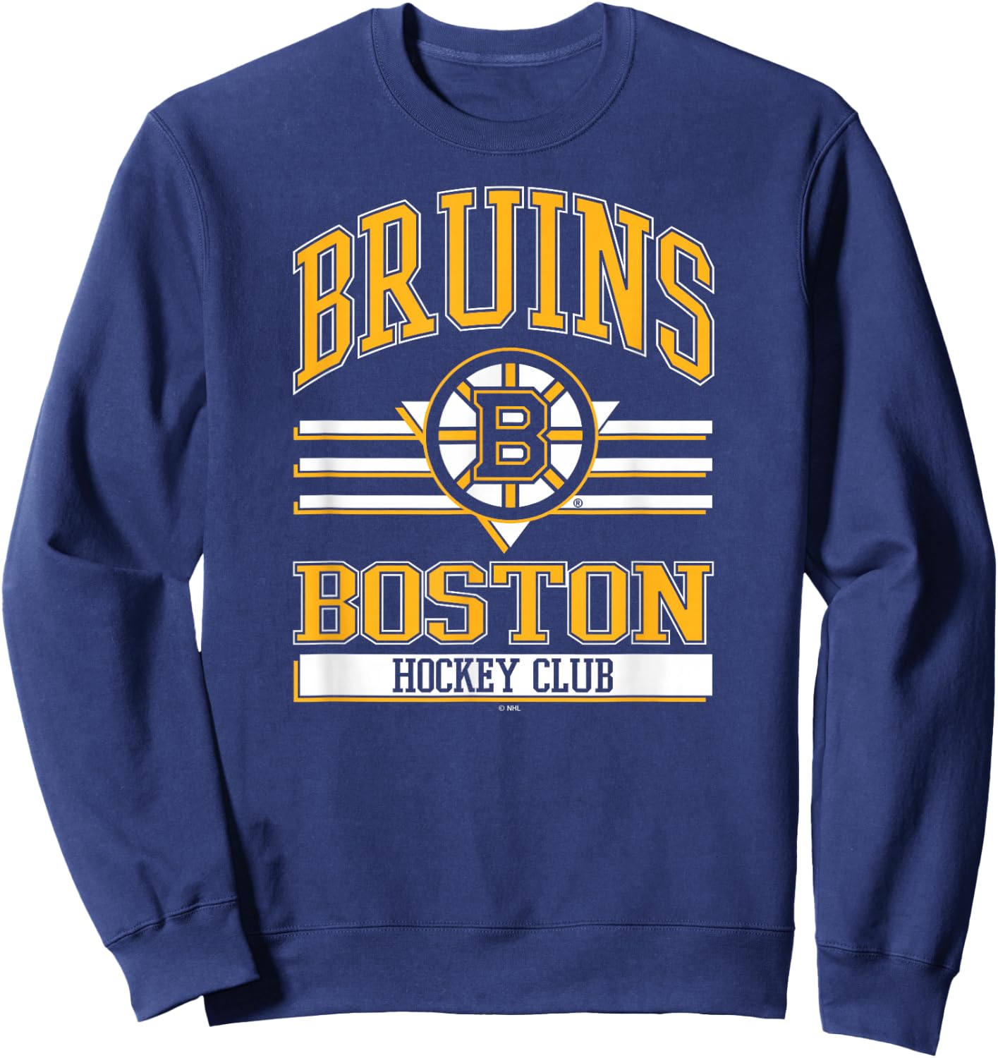 Boston Bruins Hockey Club Black Officially Licensed Sweatshirt - Sweatshirt | Navy