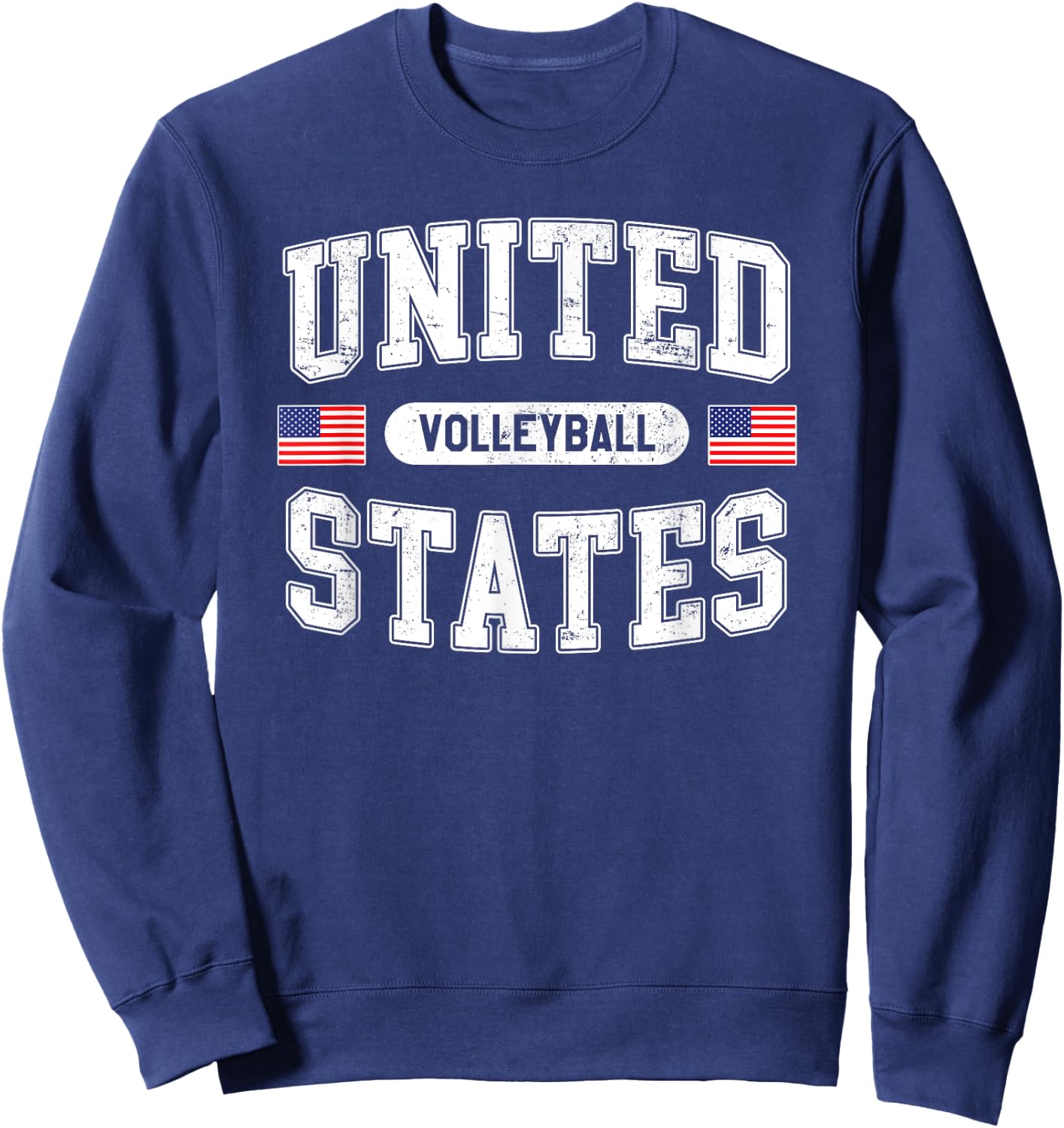 United States Volleyball Sweatshirt - Sweatshirt | Navy