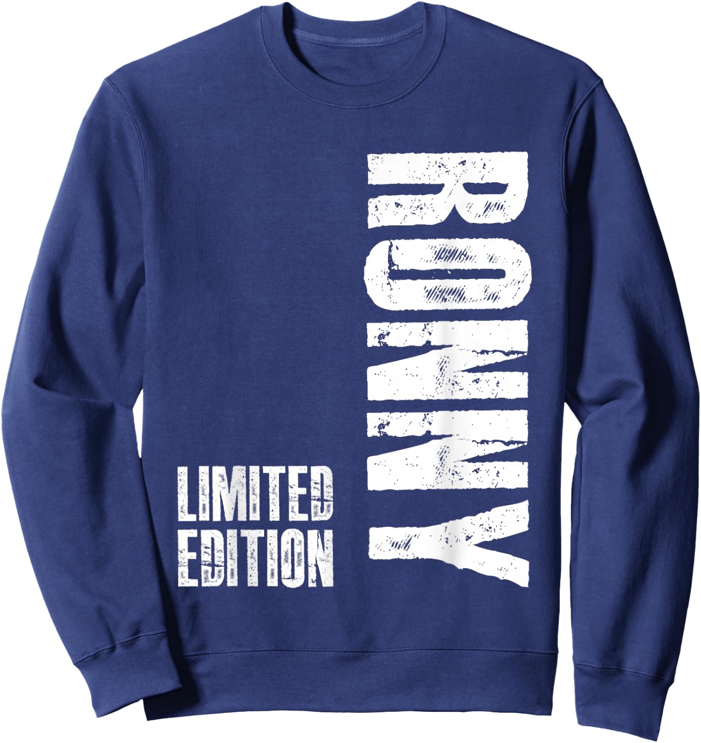 First Name Limited Edition Birthday Gift Ronny , black, S Sweatshirt - Sweatshirt | Navy