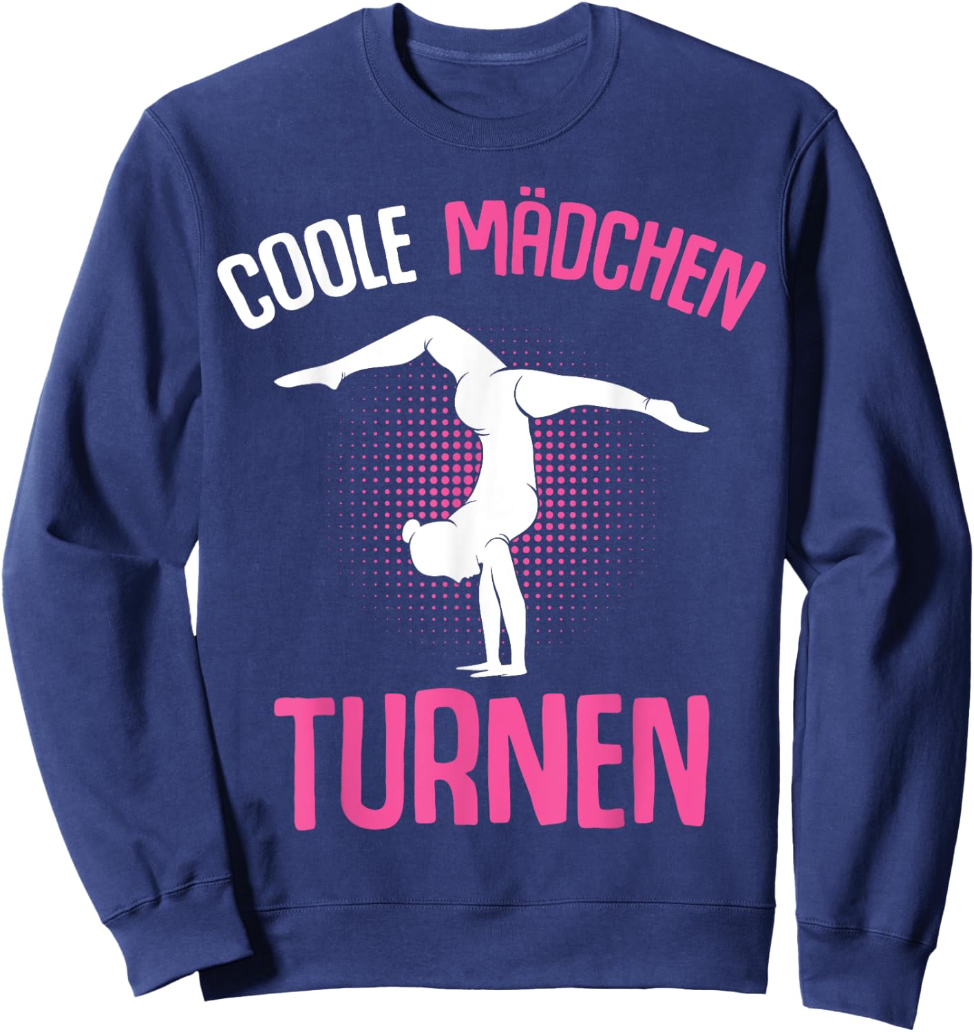 Cool Girls' Gymnastics Children's Sweatshirt - Sweatshirt | Navy