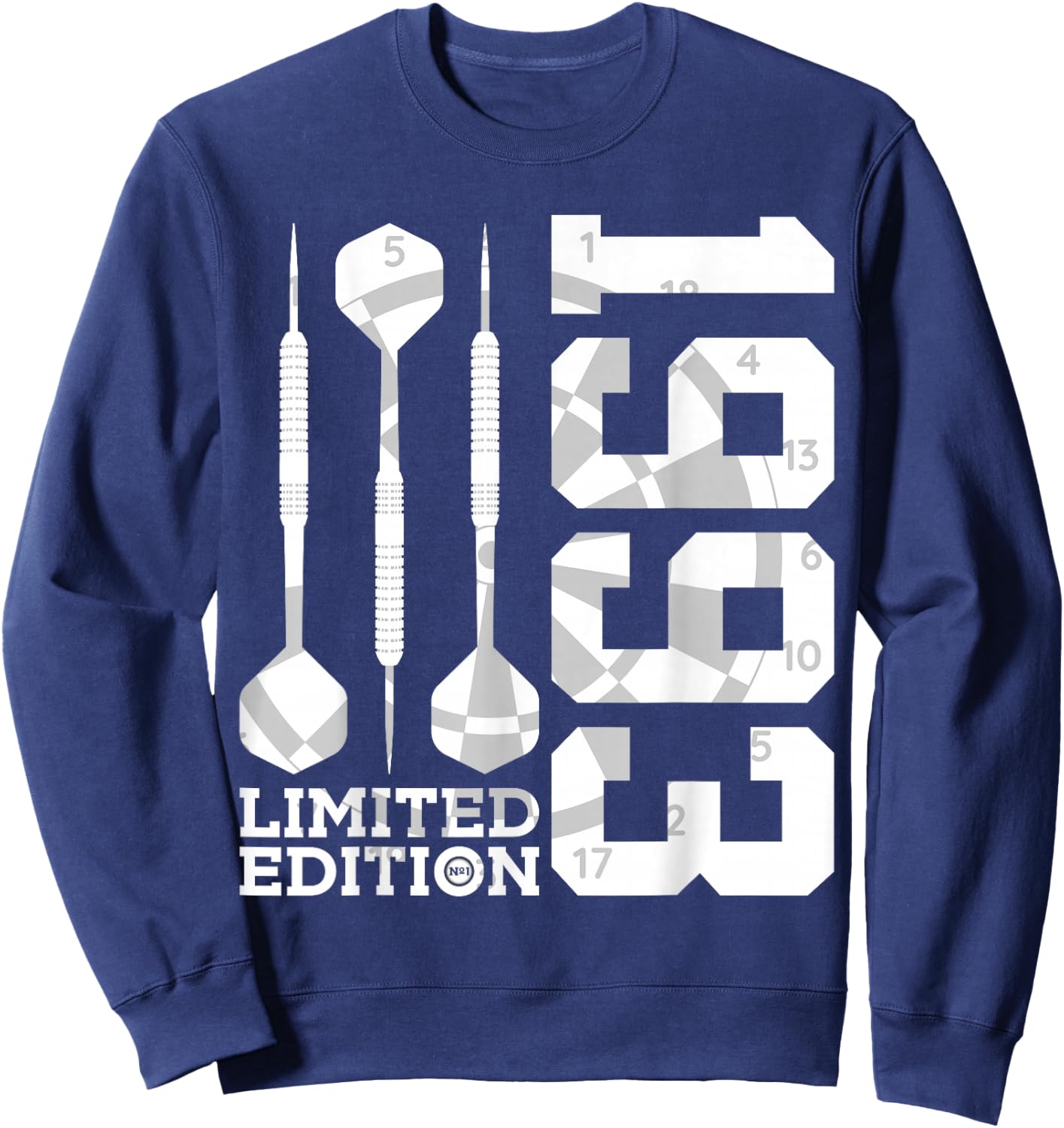 Limited Edition 1993 Darts 33. Geburtstag Sweatshirt - Sweatshirt | Navy