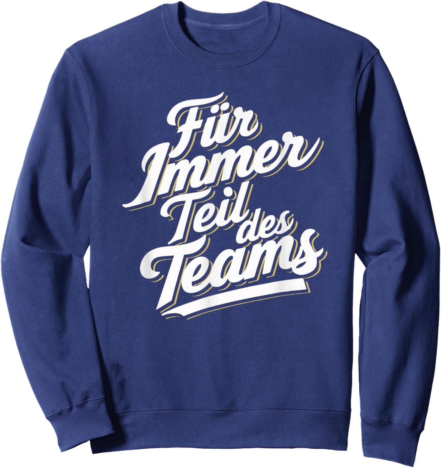 Für Immer Teil - Trainer Abschied Ruhestand Danke Fußball Sweatshirt - Sweatshirt | Navy