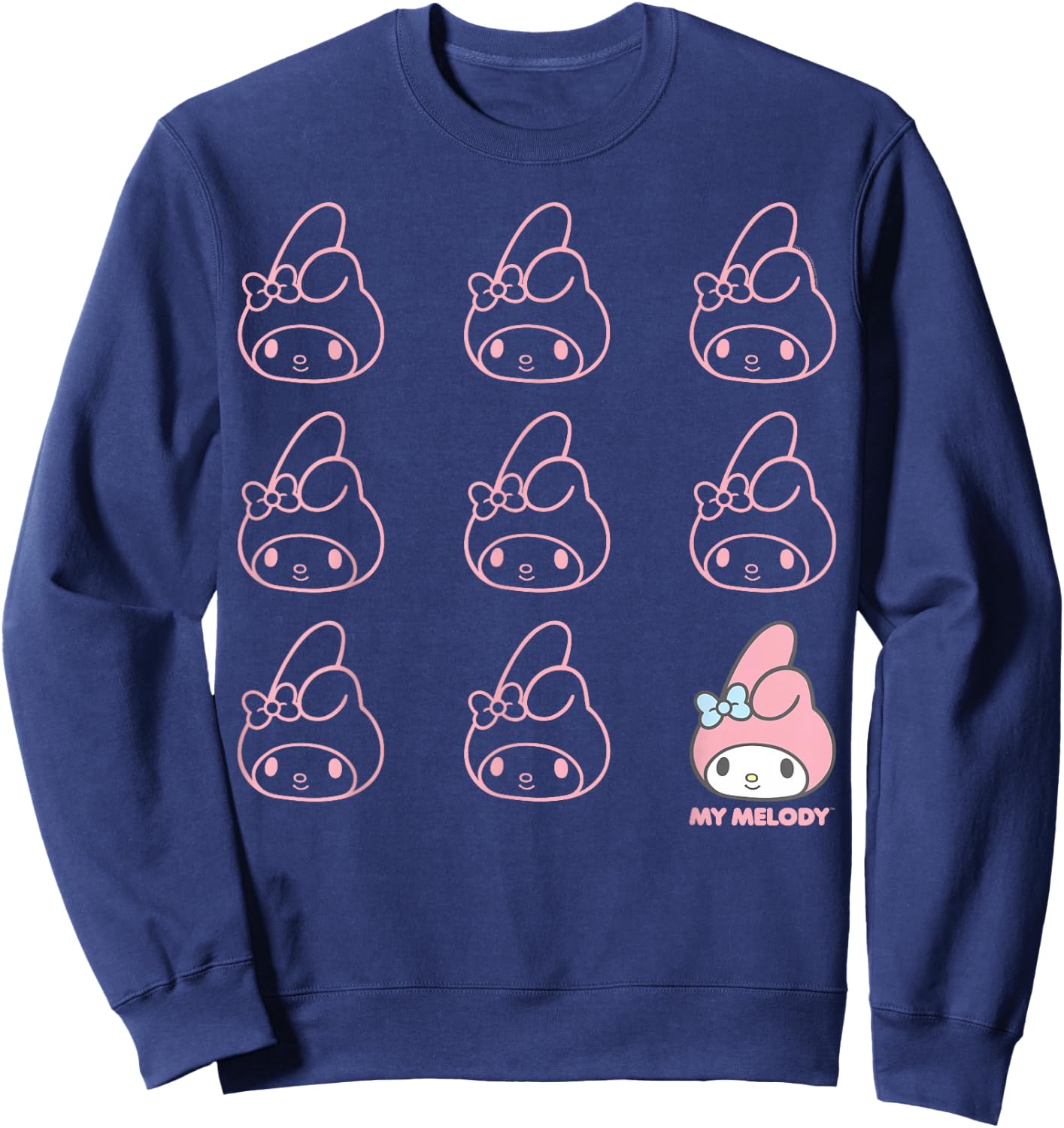 My Melody Real Sweatshirt - Sweatshirt | Navy