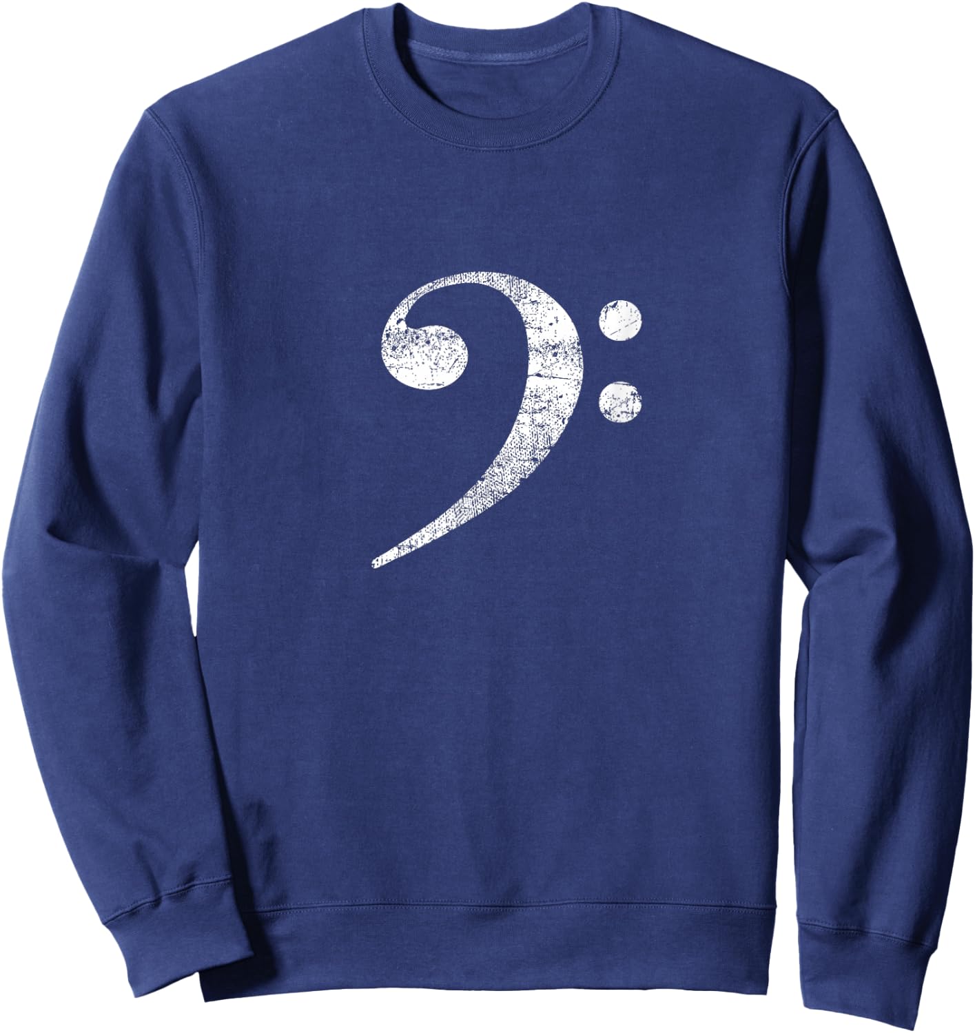 Bass Key Bassist Gift , Black, S Sweatshirt - Sweatshirt | Navy