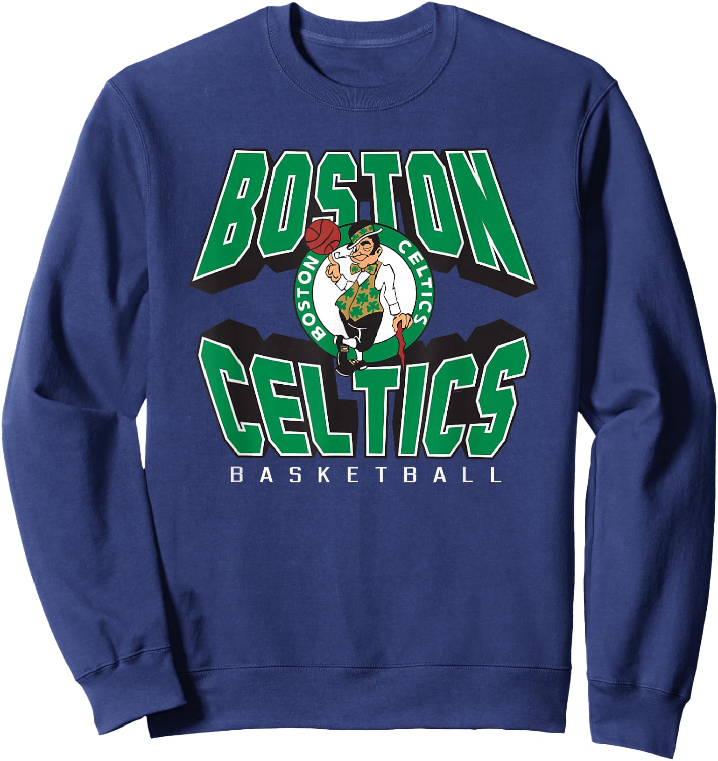 NBA Official Boston Celtics Blowin Up Sweatshirt - Sweatshirt | Navy