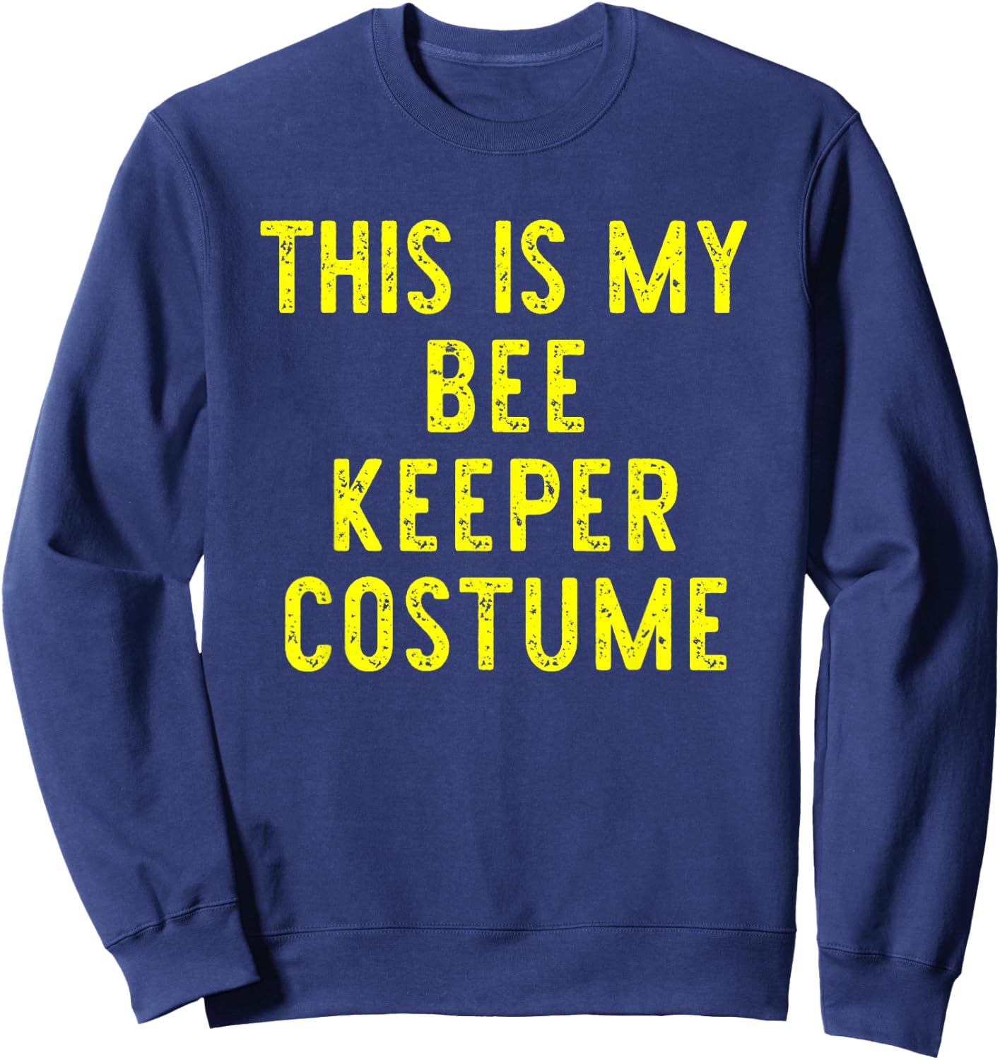 This is My Bee-Keeper Costume Halloween Simple Kid Beekeeper Sweatshirt - Sweatshirt | Navy