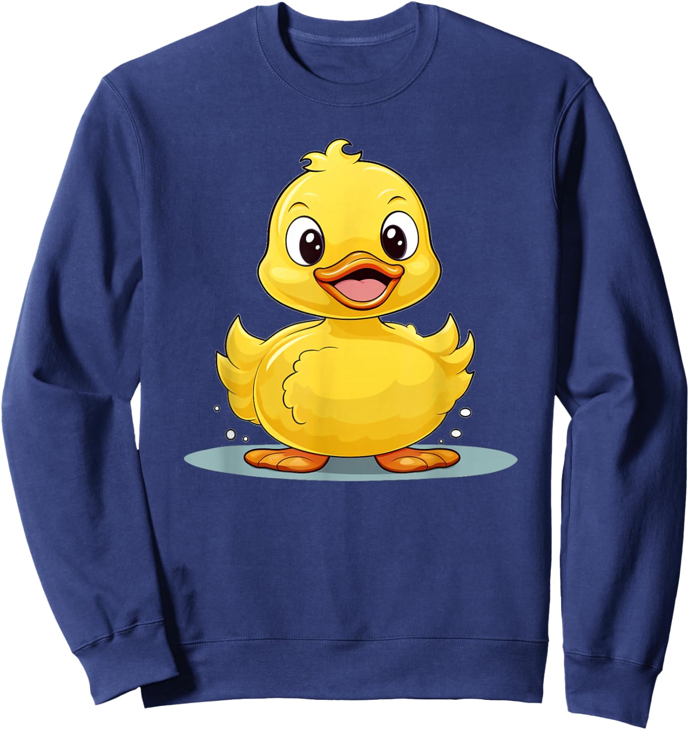 Cute Duckling for yellow dabbling Ducks Sweatshirt - Sweatshirt | Navy