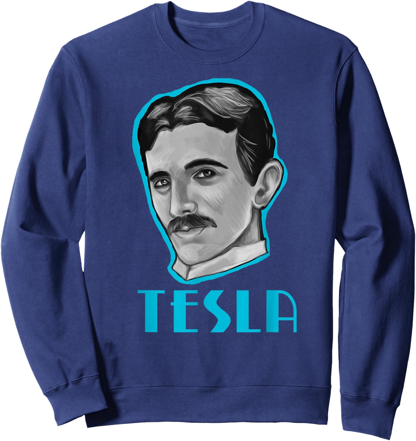 Nikola Tesla Sweatshirt - Sweatshirt | Navy