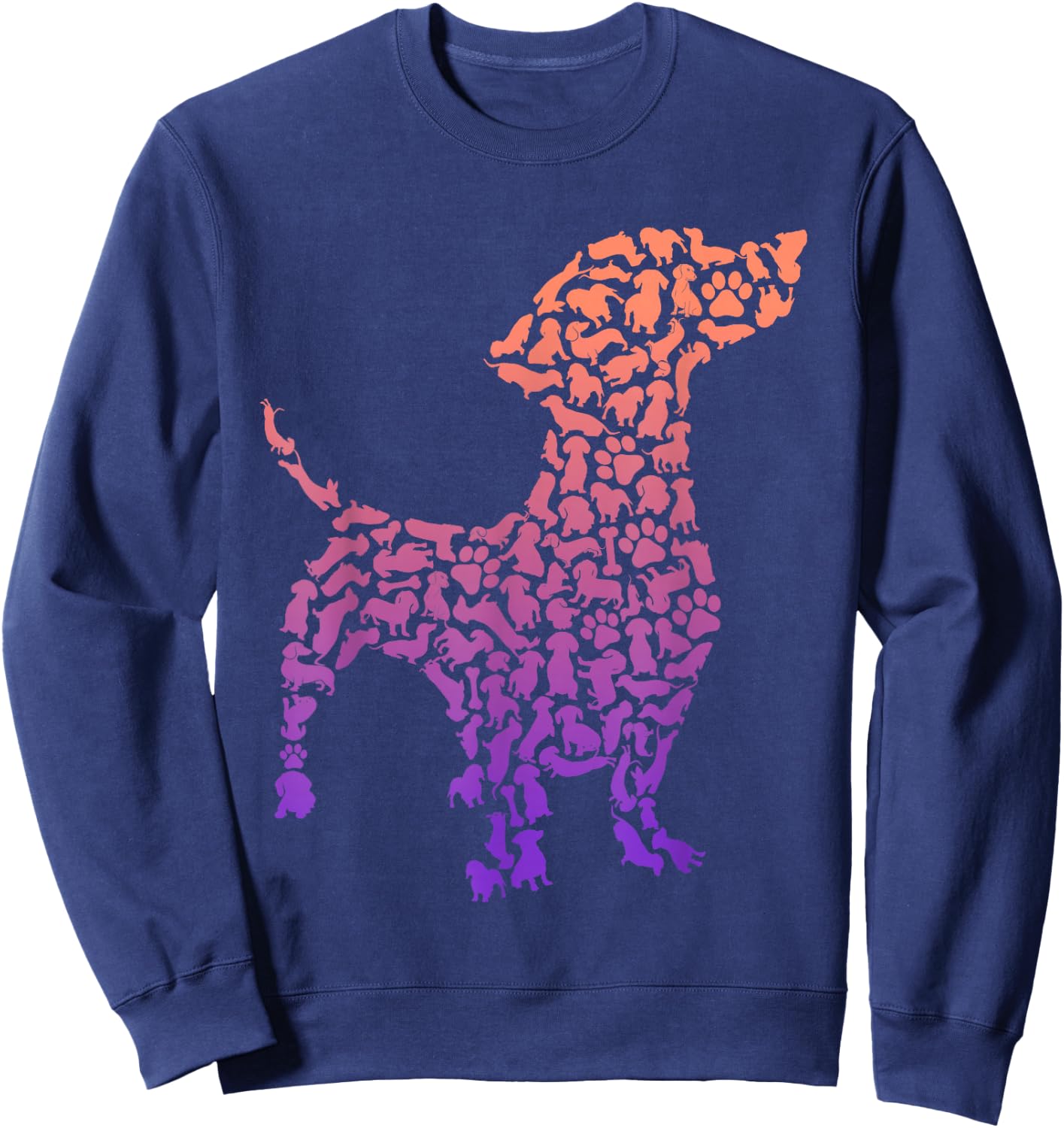 Dackel Mama Dachshund Liebhaber Kinder Frauen Teckel Mädchen Sweatshirt - Sweatshirt | Navy