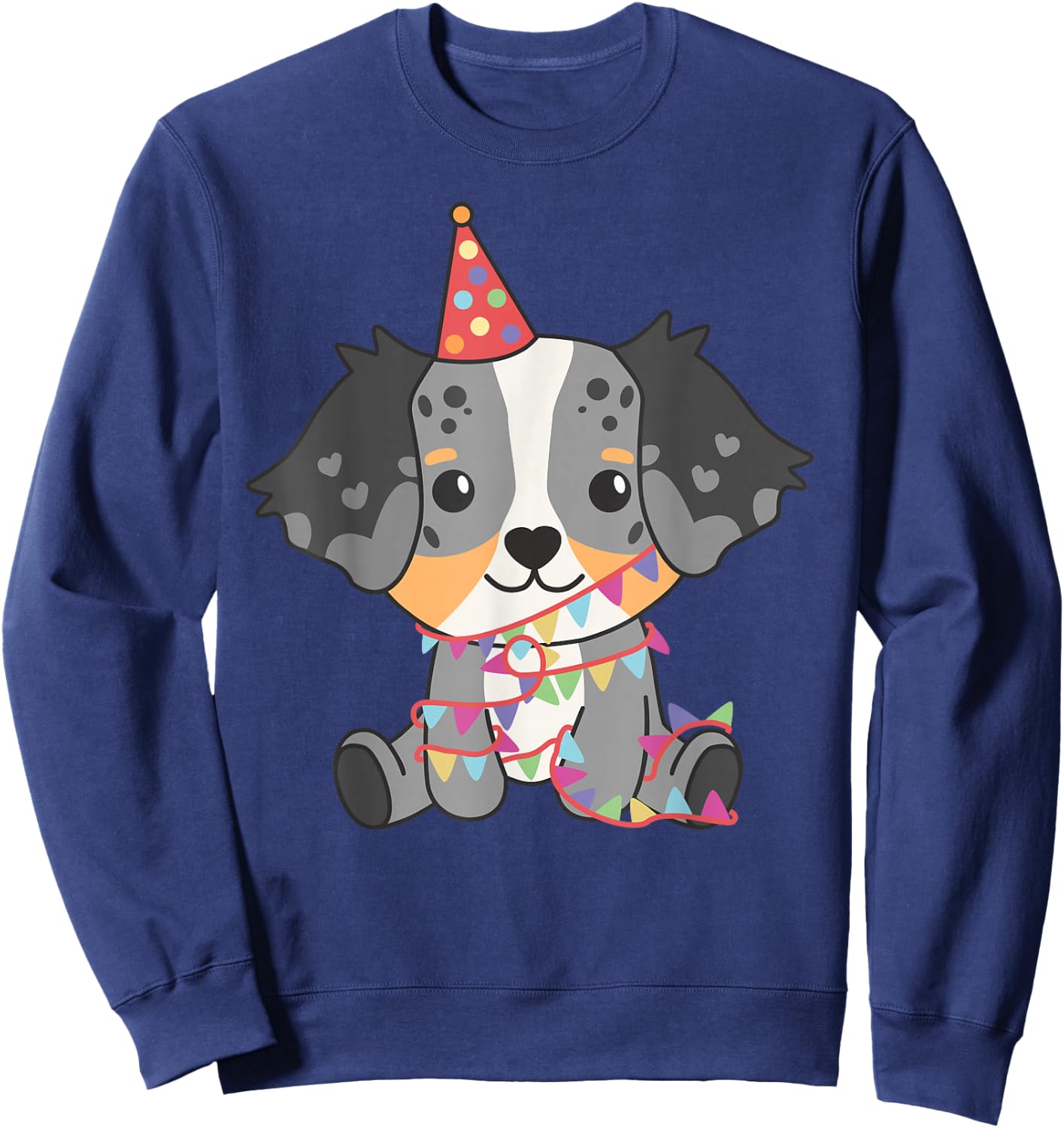 Australian Shepherd Birthday for Children Sweatshirt - Sweatshirt | Navy