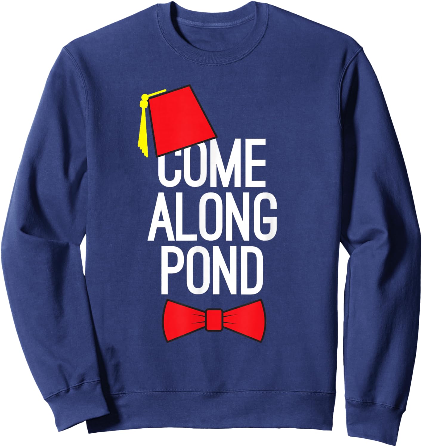 Come Along Pond Raggedy Man Goodbye Sweatshirt - Sweatshirt | Navy