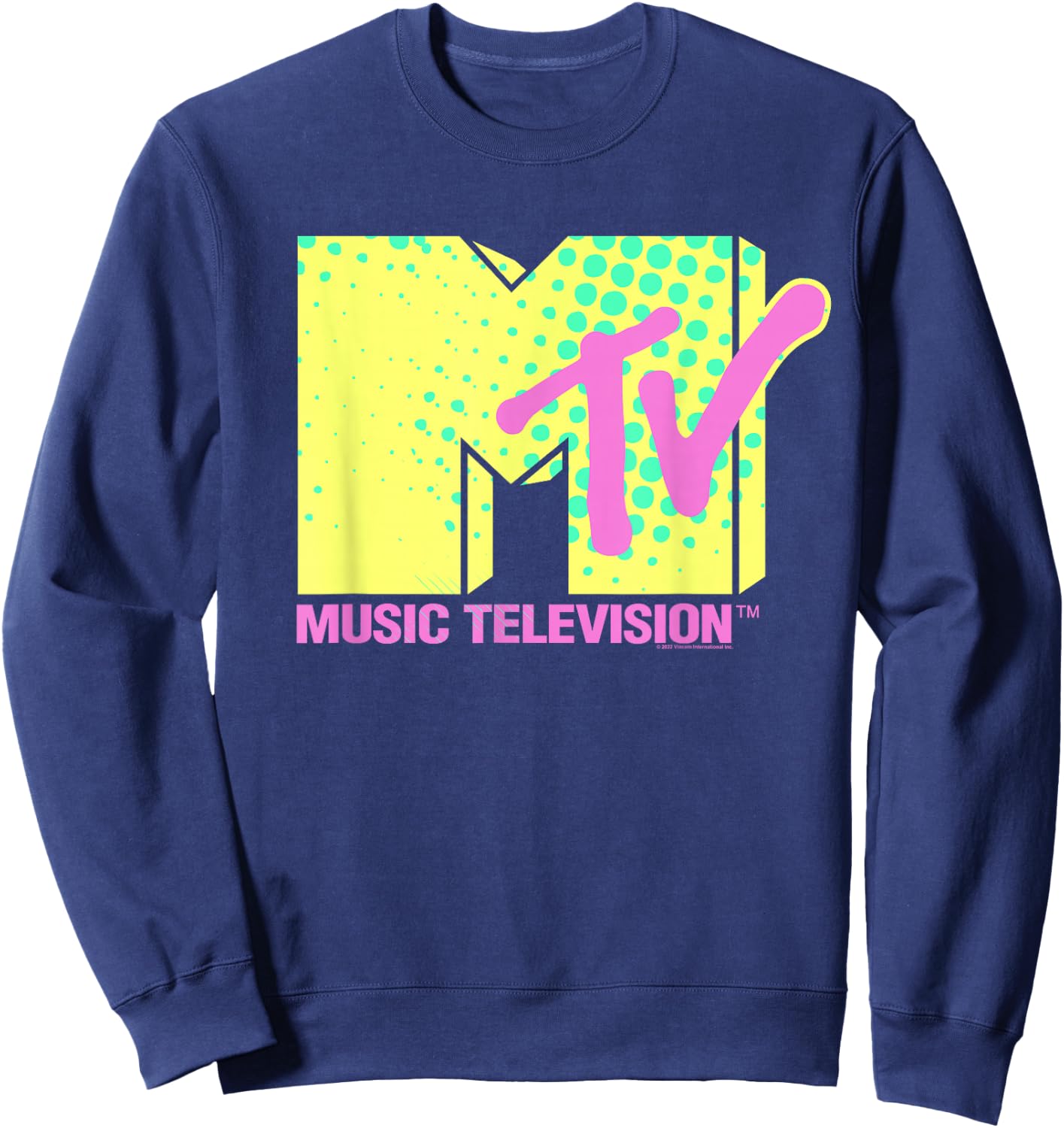 MTV Neon Logo , black Sweatshirt - Sweatshirt | Navy