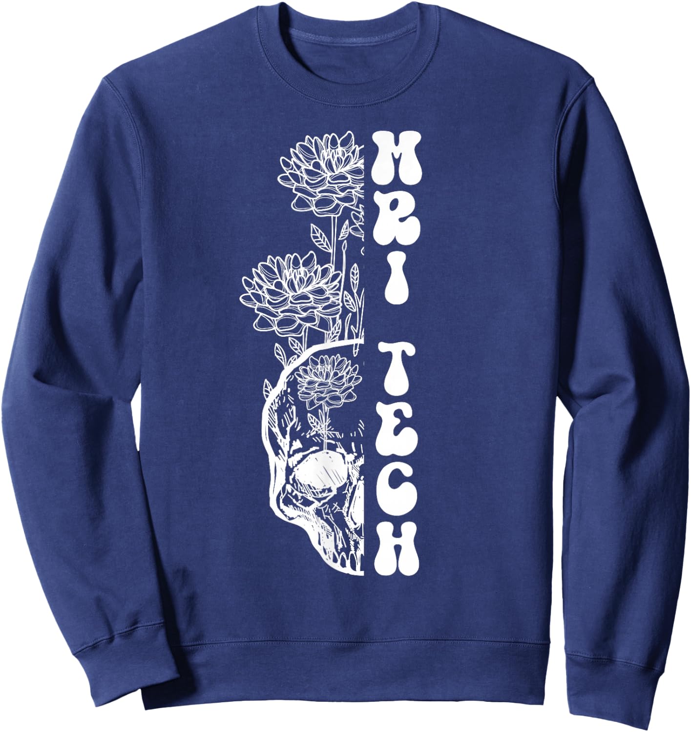 Groovy MRI Tech MRI Technologist Sweatshirt - Sweatshirt | Navy