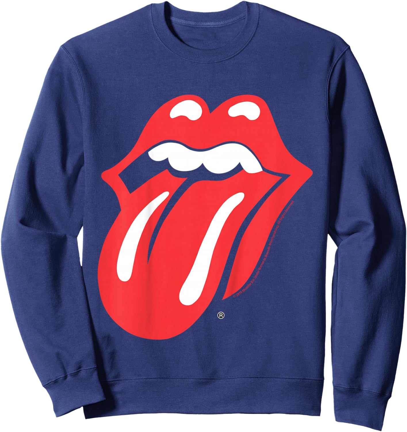 Children's The Classic Tongue of the Rolling Stones, black Sweatshirt - Sweatshirt | Navy