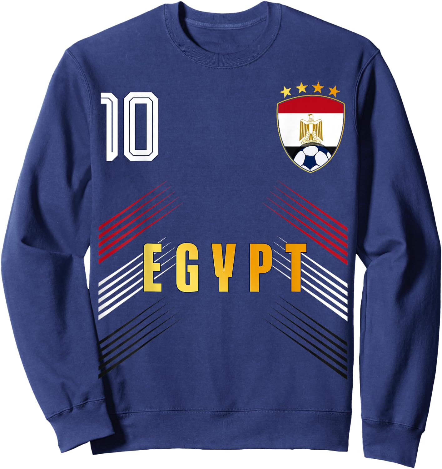 Egypt Flag Egyptian Pride Lovers Retro Sweatshirt - Sweatshirt | Navy