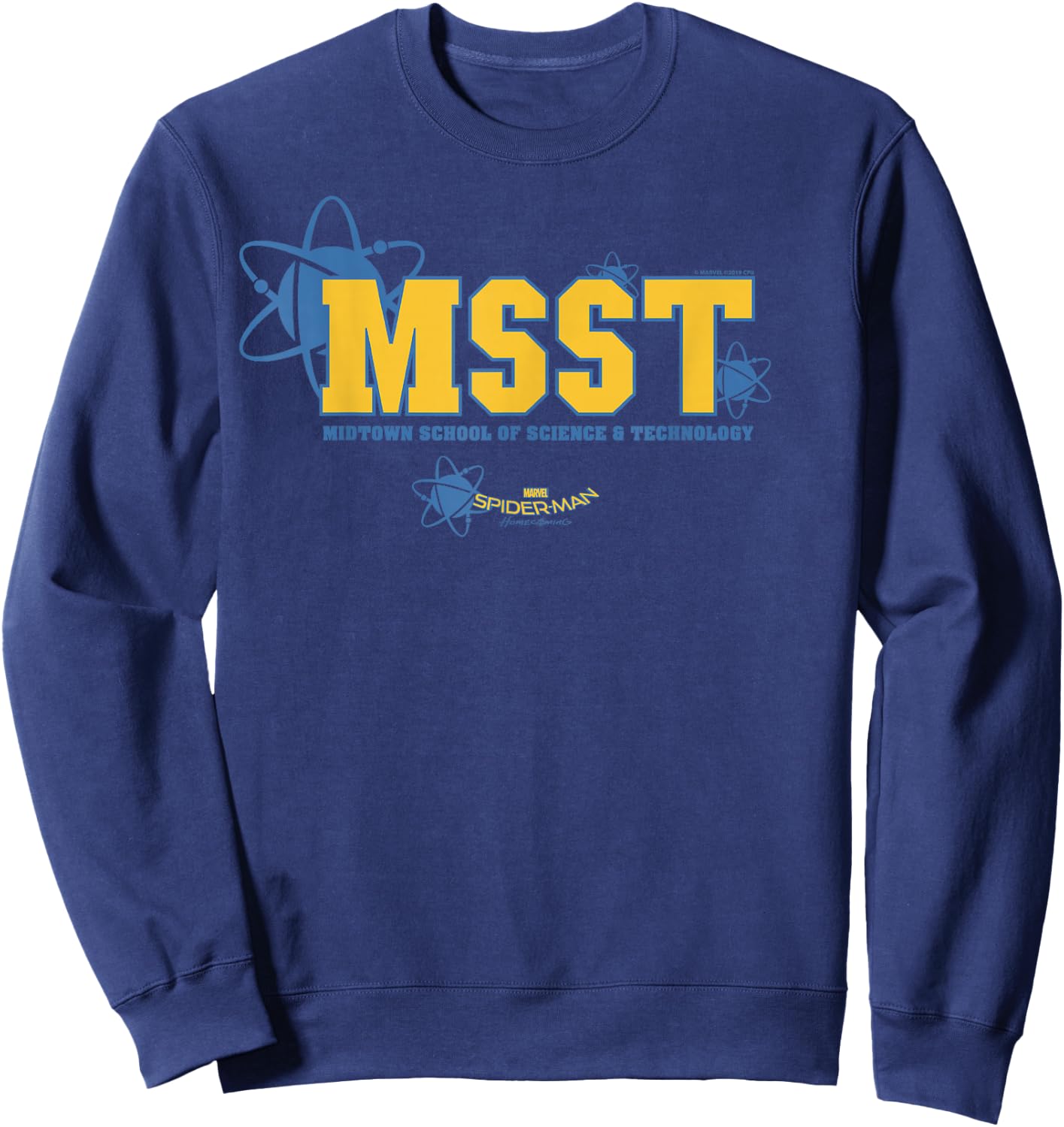 Marvel Spider-Man: Homecoming MSST Logo Sweatshirt - Sweatshirt | Navy