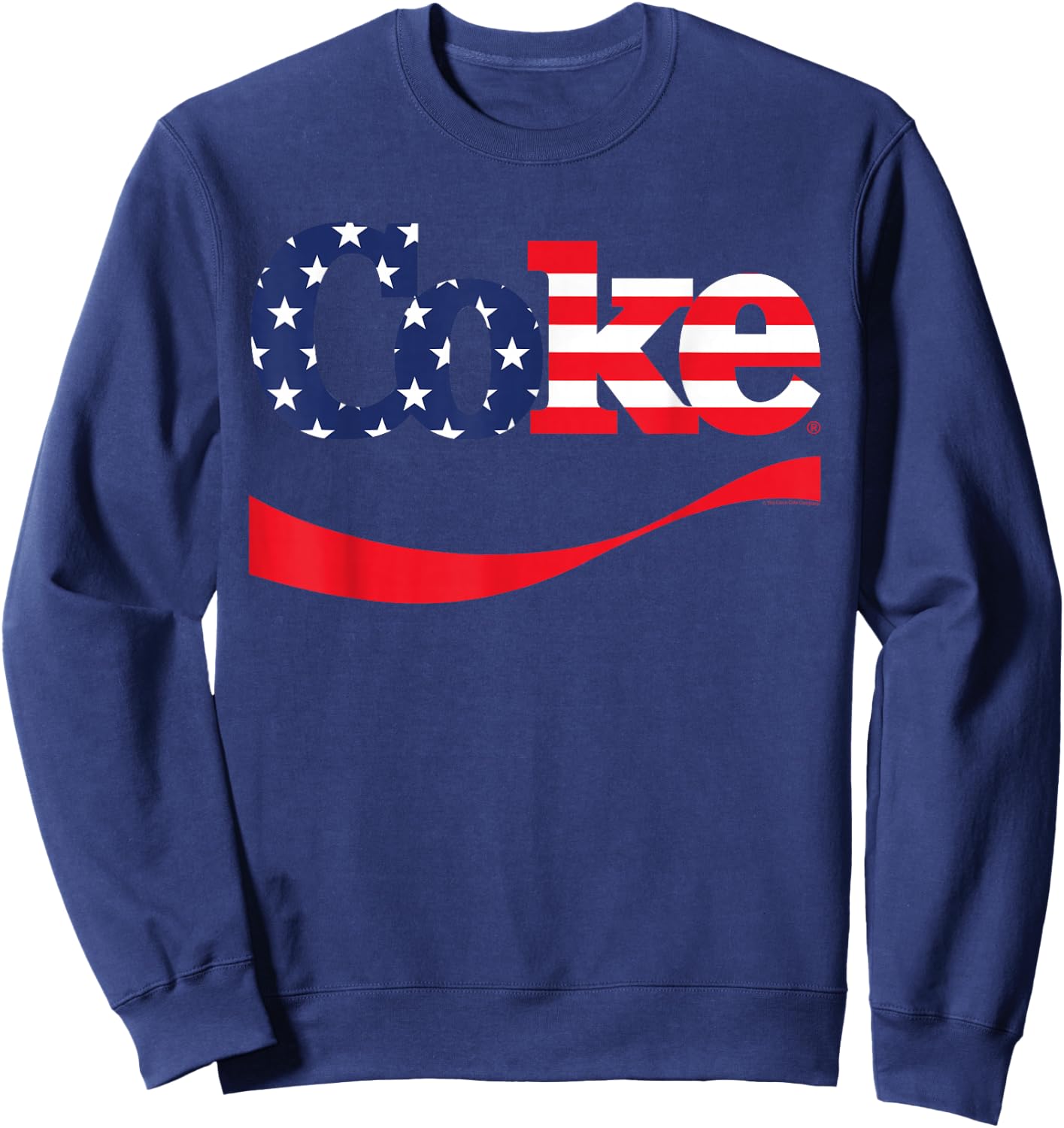 Coca-Cola - Flag Sweatshirt - Sweatshirt | Navy