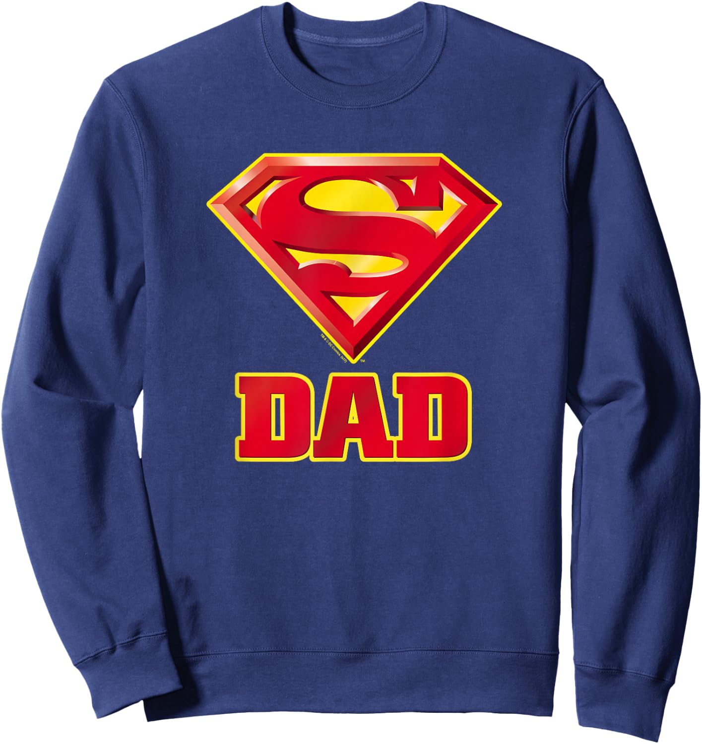 Superman Super Dad Sweatshirt - Sweatshirt | Navy