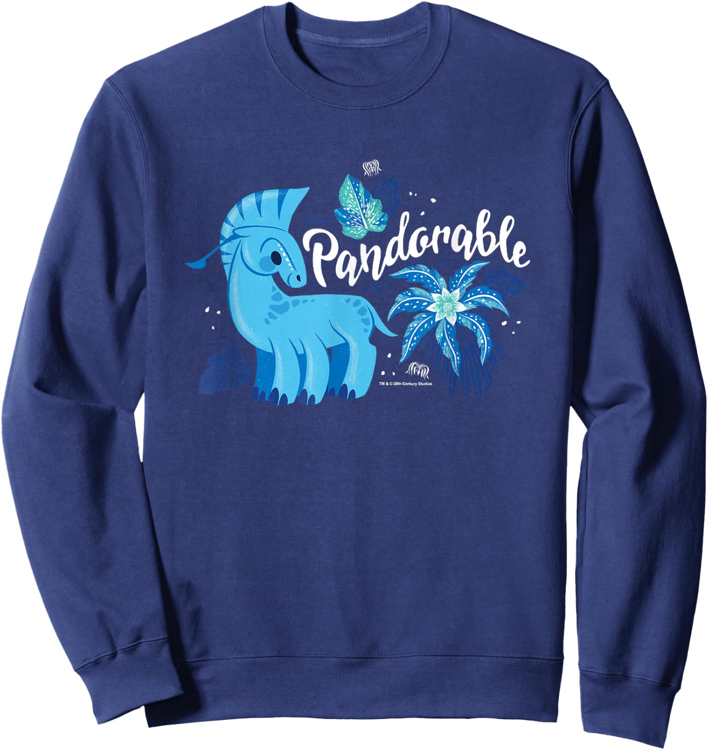 Avatar Pandorable Awesome Direhorse Big Chest Logo Sweatshirt - Sweatshirt | Navy