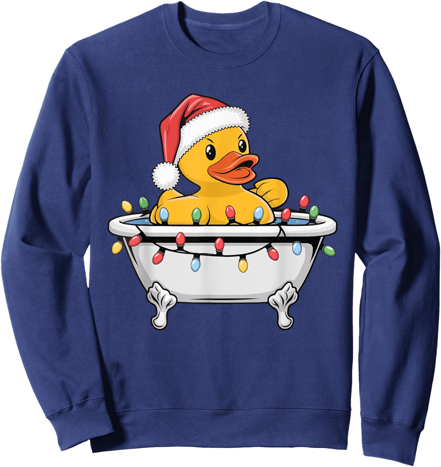Rubber Duck Christmas Sweatshirt - Sweatshirt | Navy