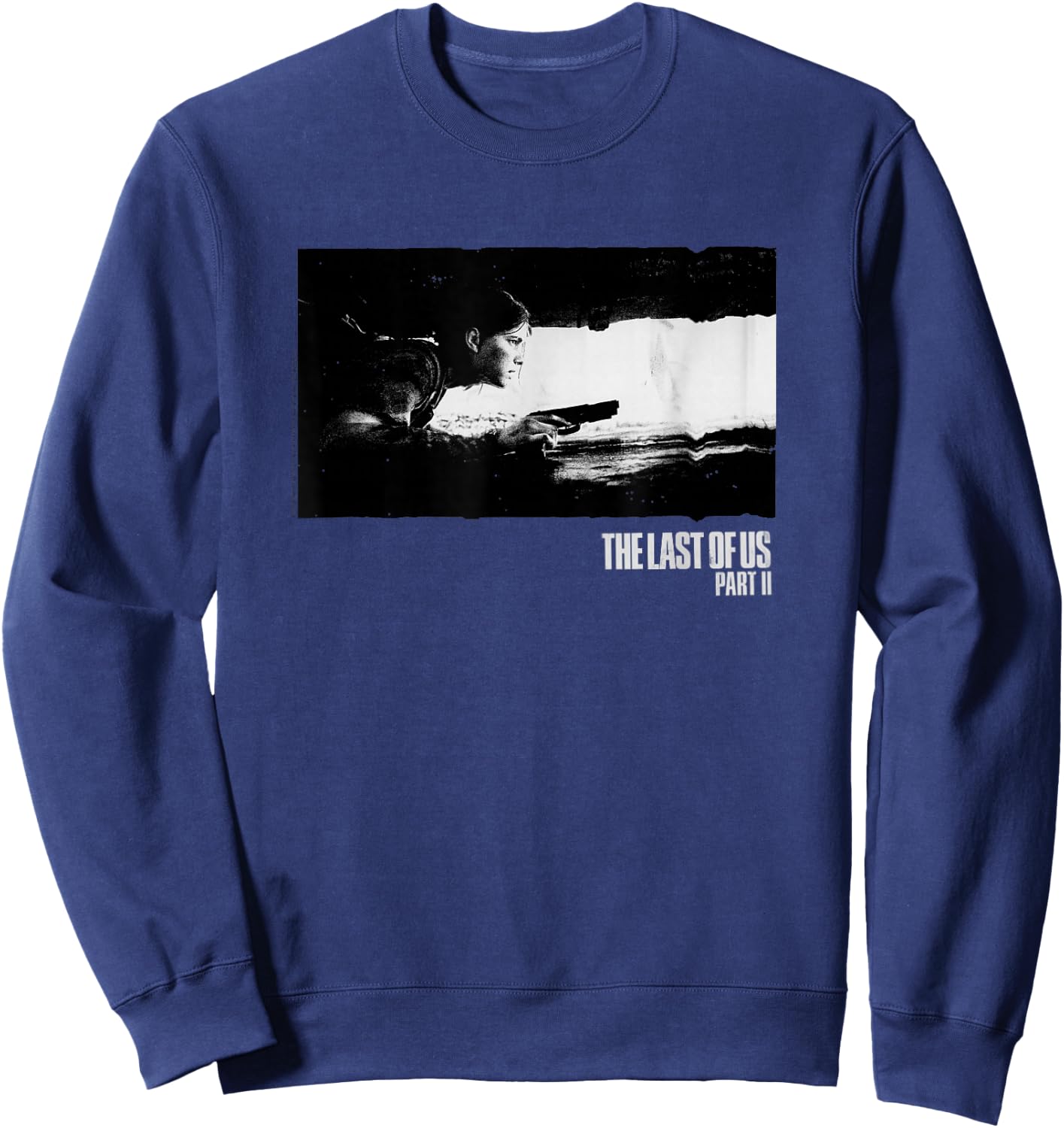 The Last of Us Ellie Crawling Sweatshirt - Sweatshirt | Navy