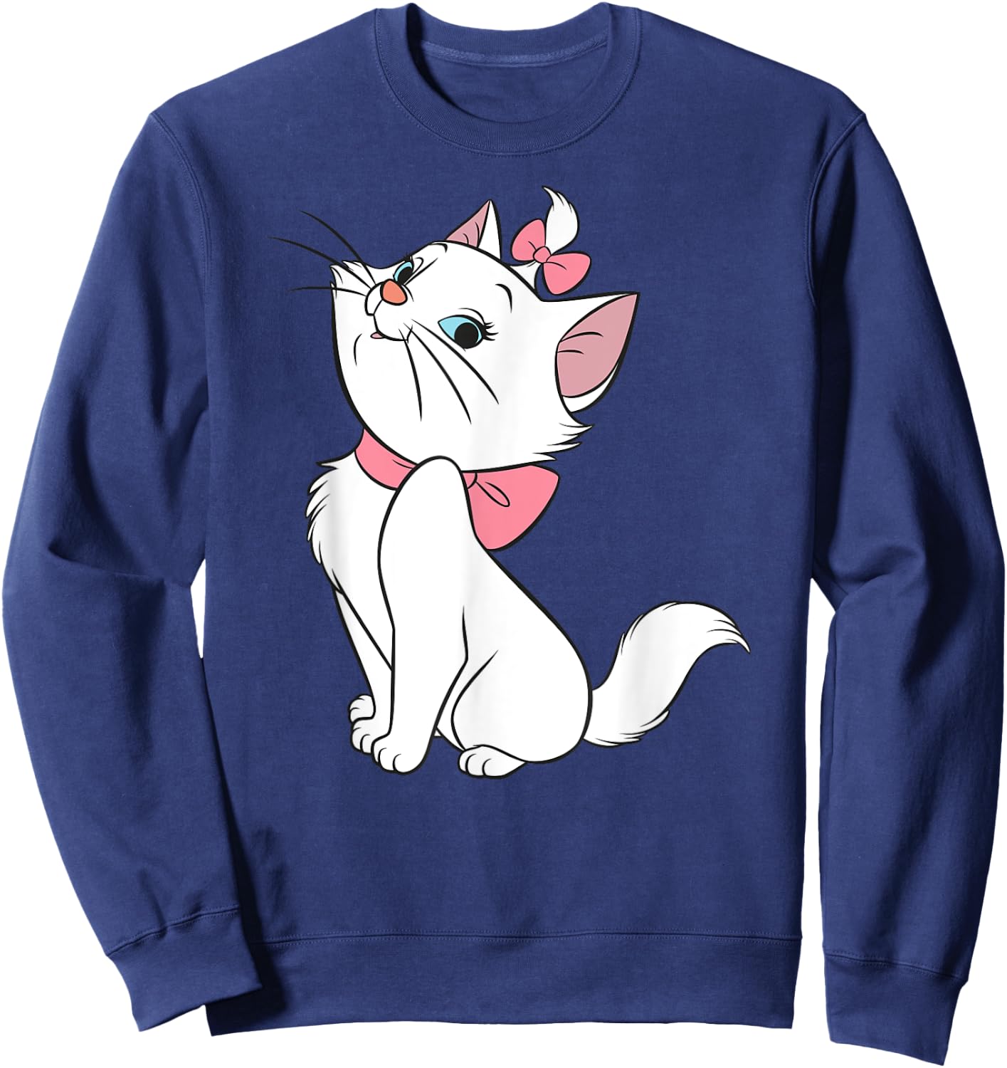 Aristocats Marie Look Me , Black, S Sweatshirt - Sweatshirt | Navy