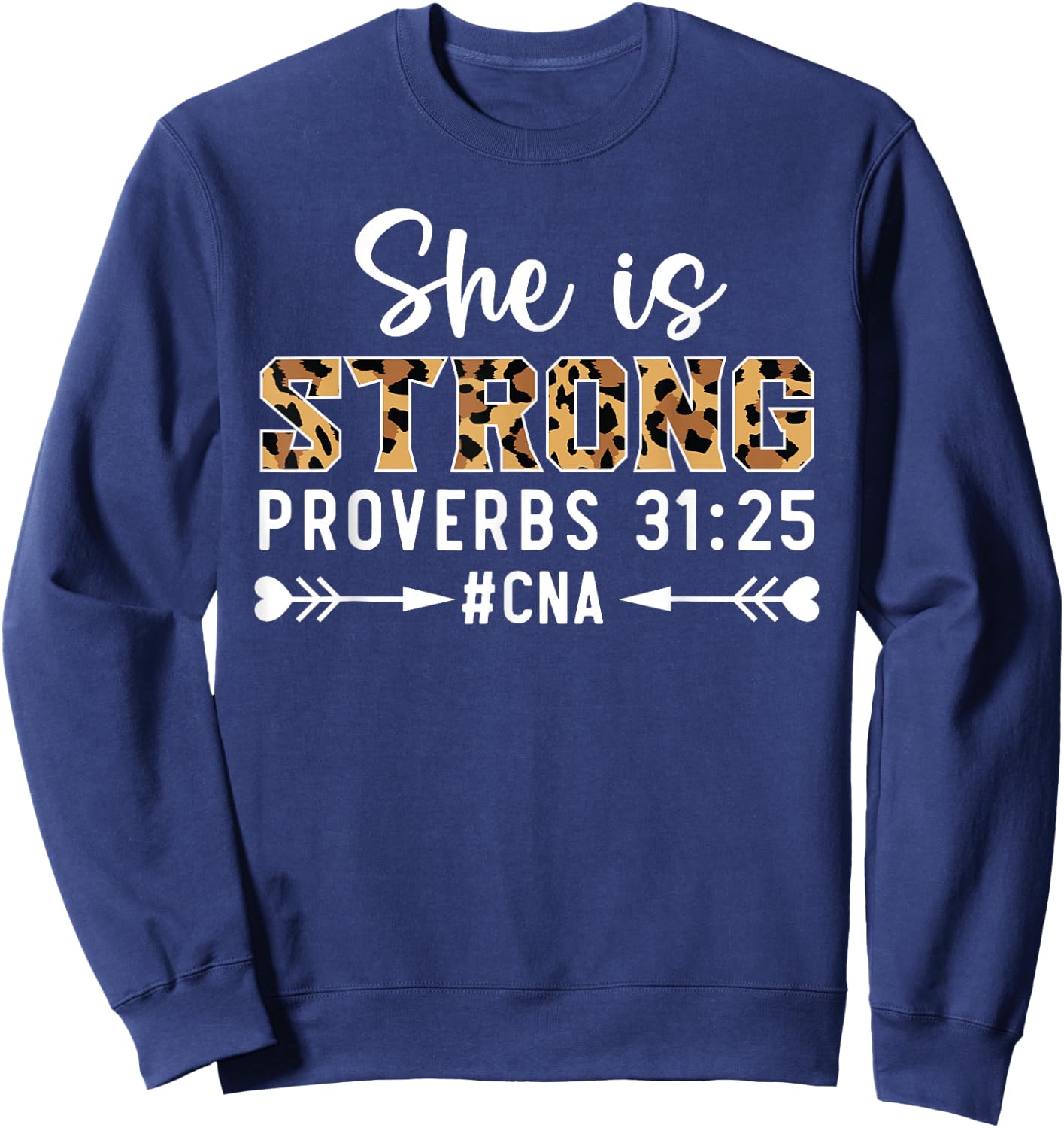 Certified Nursing Assistant Medical Worker CNA Sweatshirt - Sweatshirt | Navy