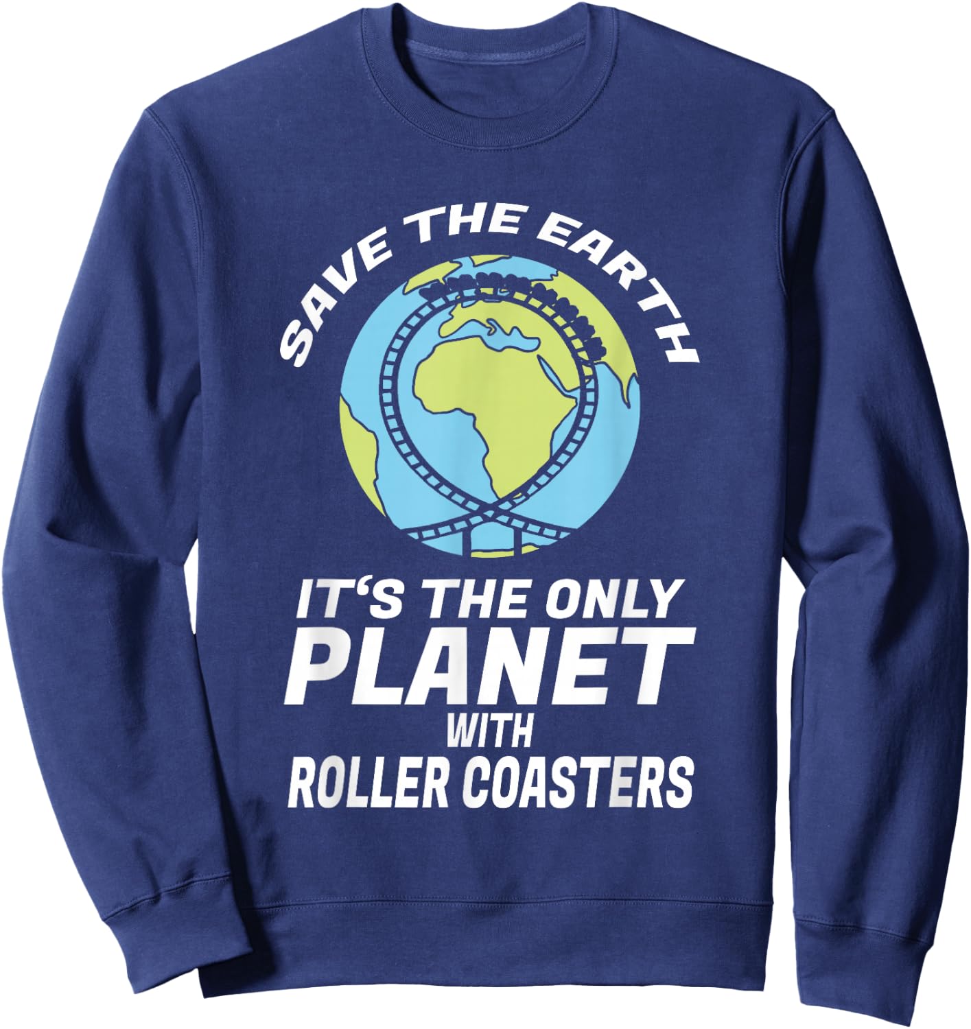Fun Roller Coaster Sweatshirt - Sweatshirt | Navy