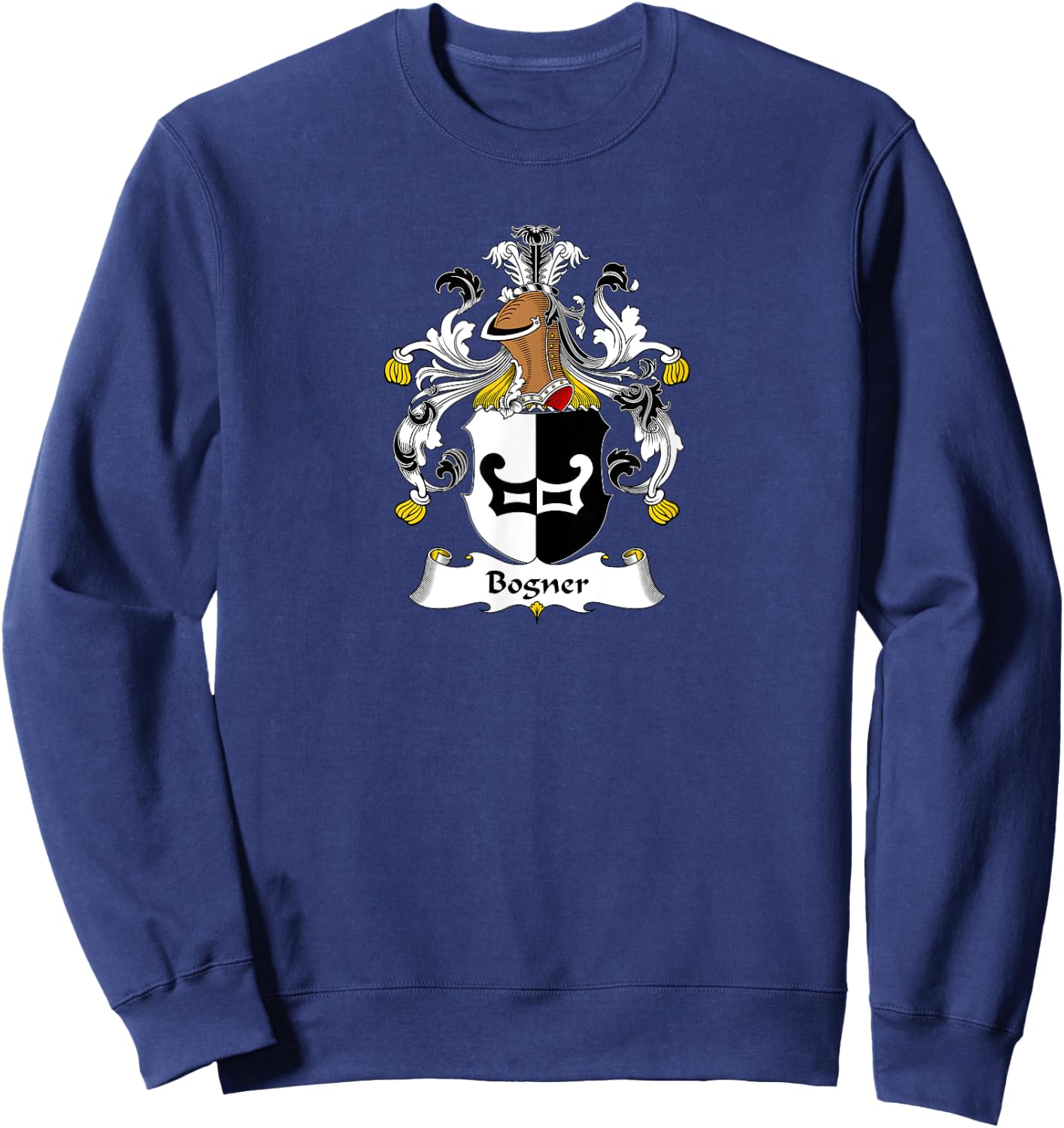 Bogner Coat of Arms - Family Crest Sweatshirt - Sweatshirt | Navy