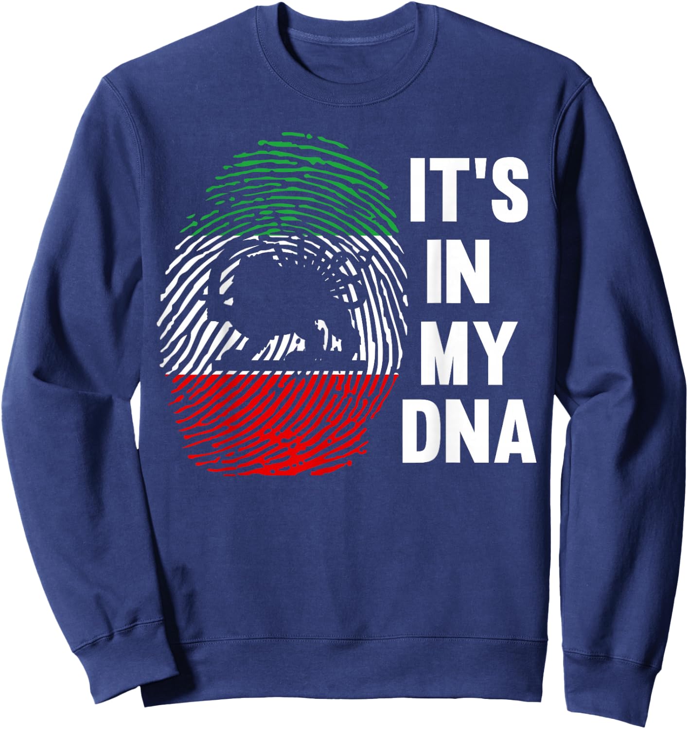 Persian Flag , black Sweatshirt - Sweatshirt | Navy