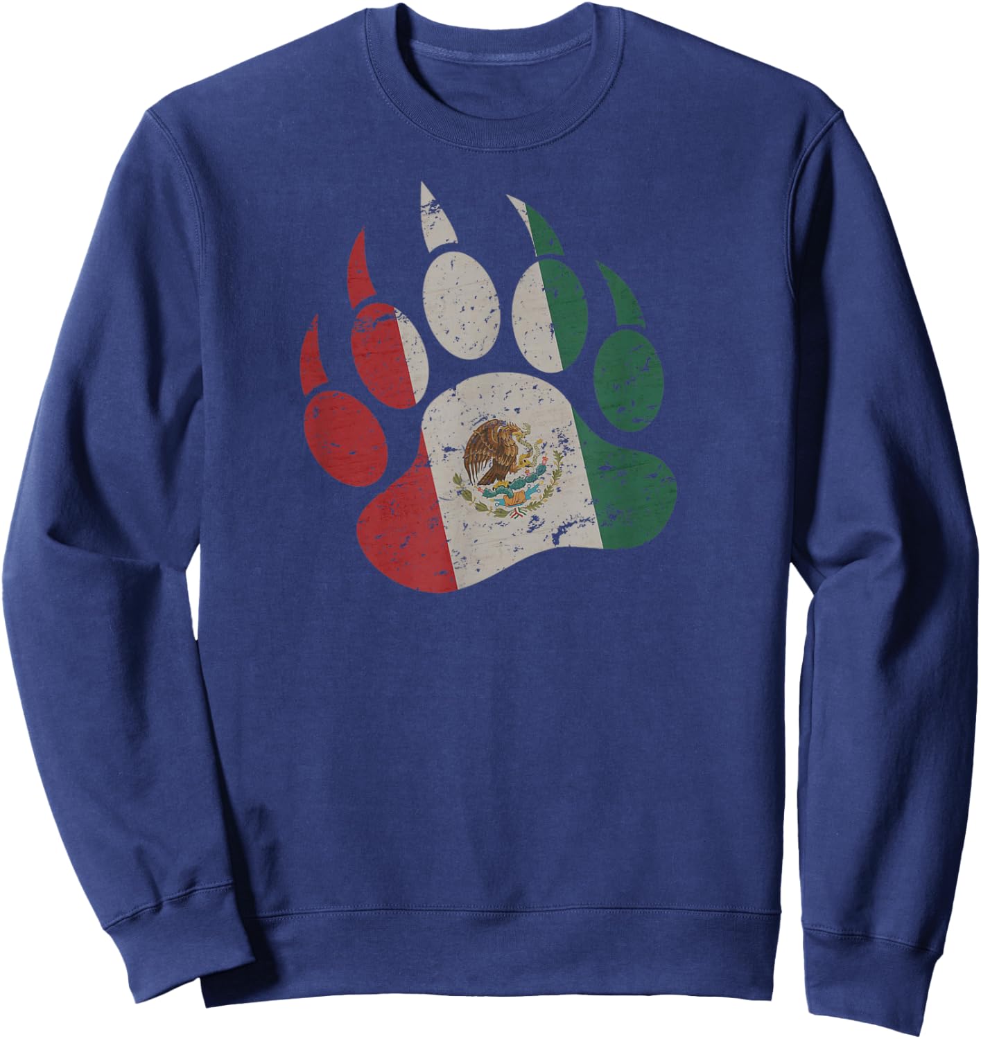 Mexican Bear Paw - Gay Bear Sweatshirt - Sweatshirt | Navy