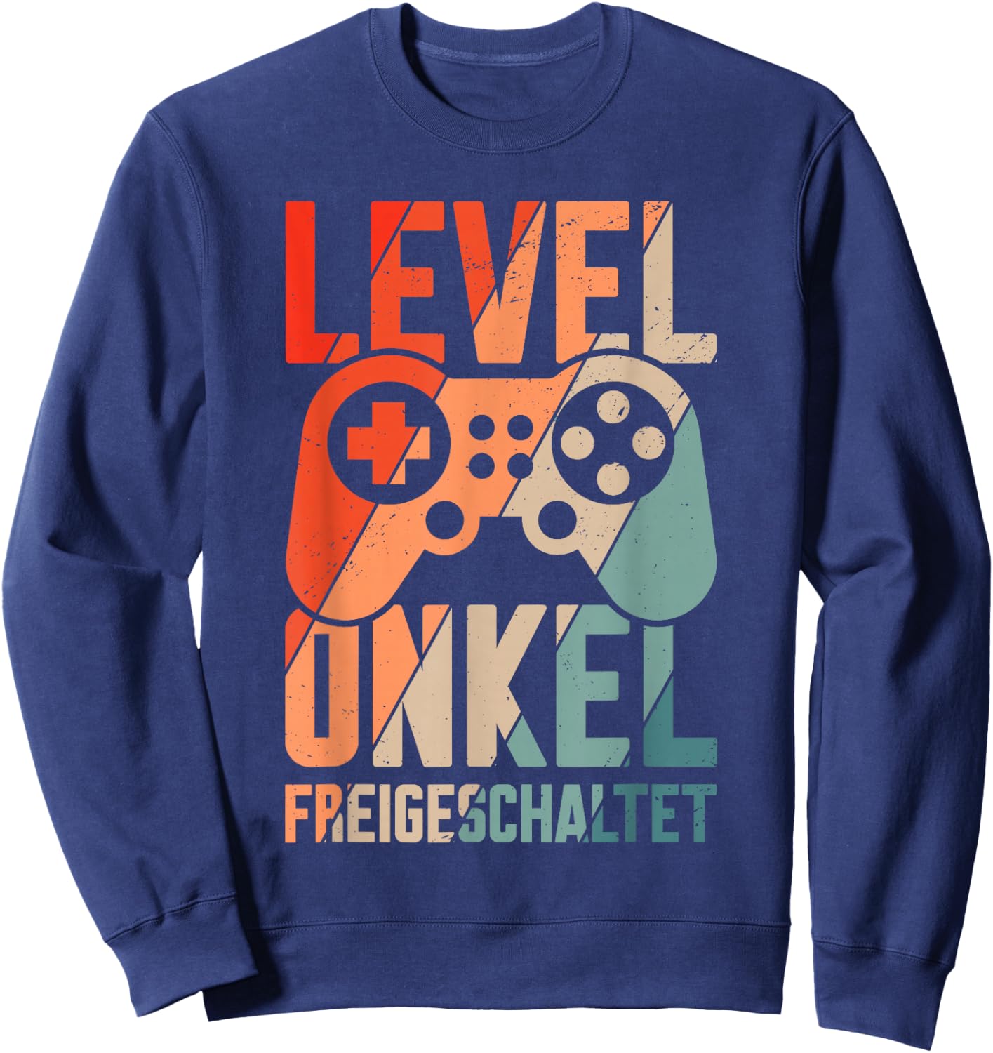 Level Onkel Freigeschaltet - Du Wirst Onkel , black Sweatshirt - Sweatshirt | Navy